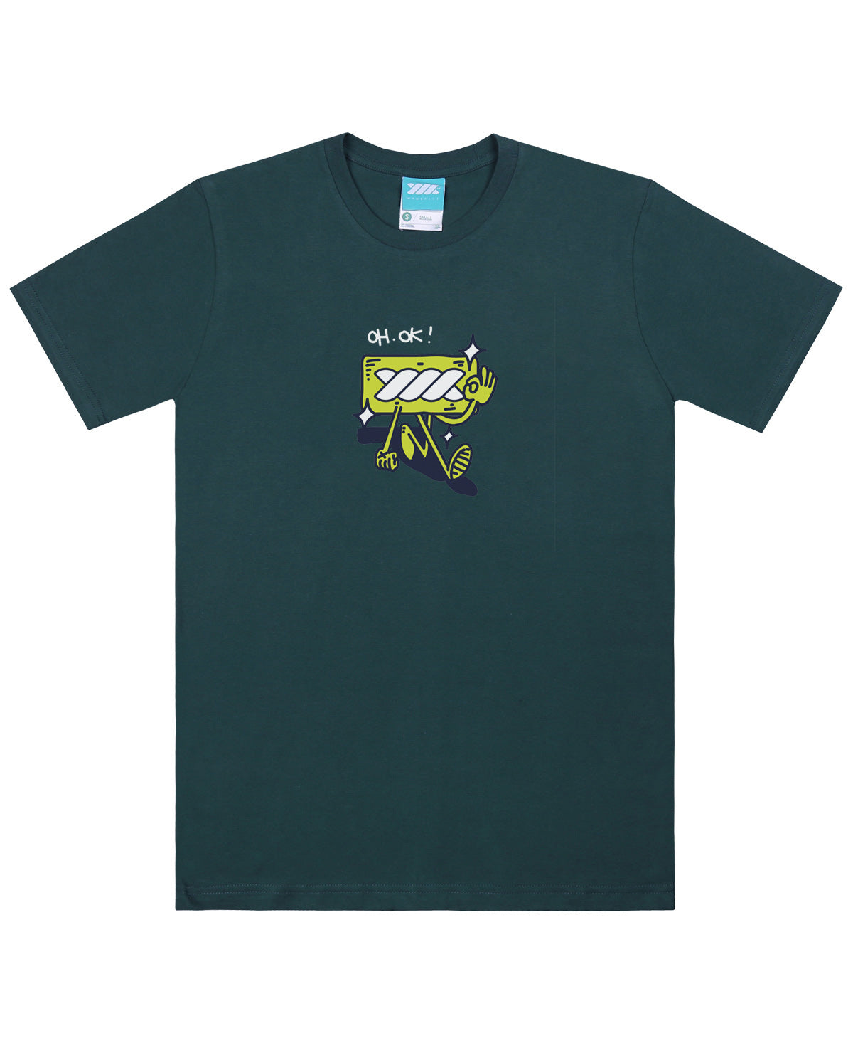 WADEZIG! T-SHIRT - OH OK GREEN