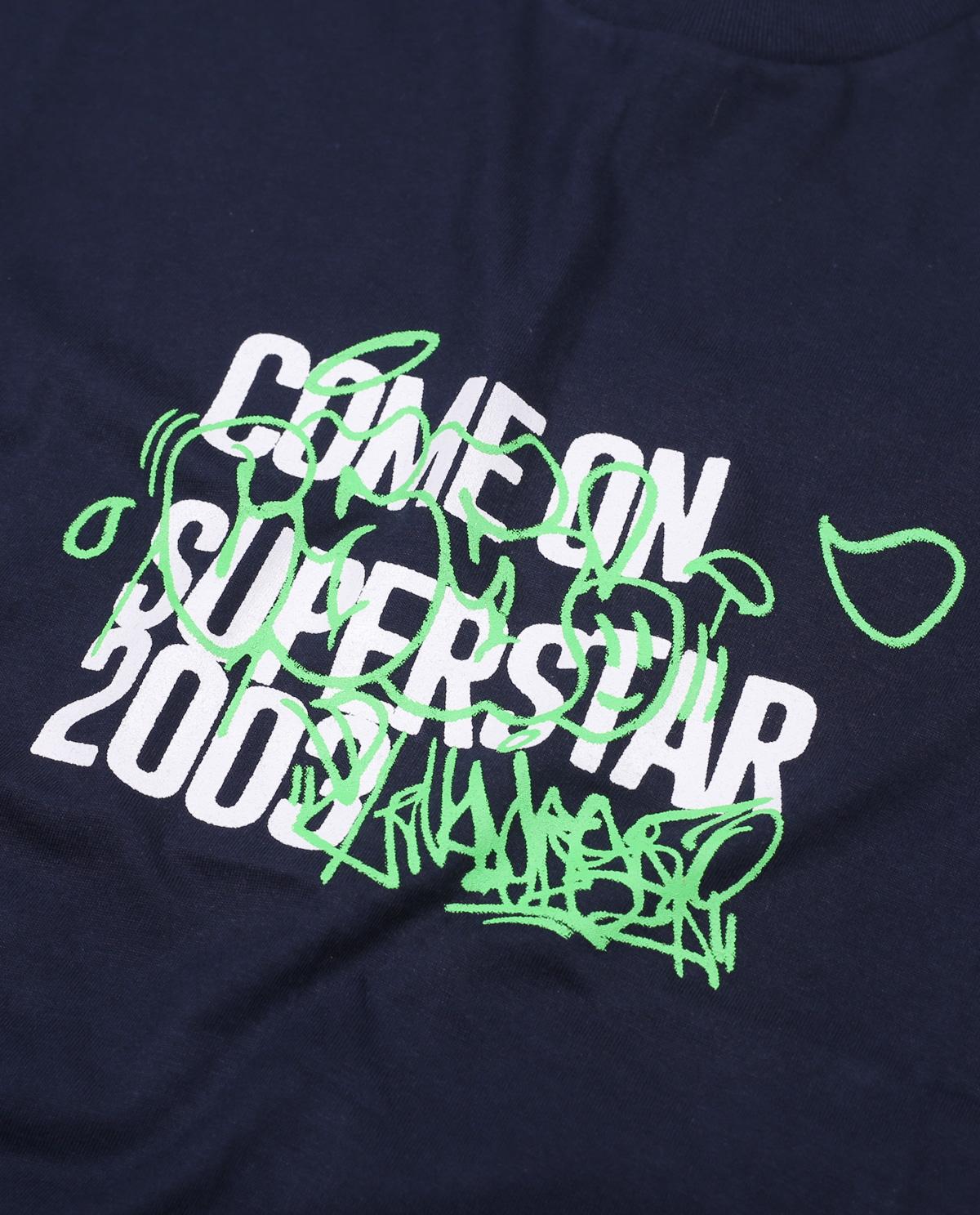 WADEZIG! T-SHIRT - TRIX NAVY