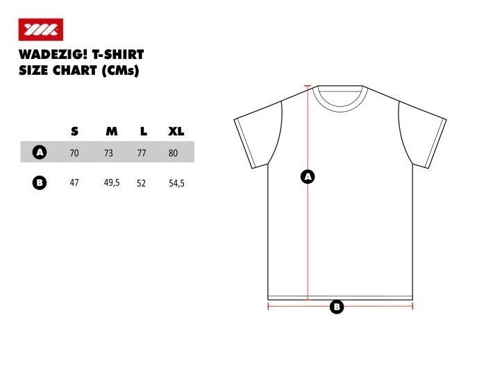 WADEZIG! T-SHIRT - CORRUPT TWISTY BLACK