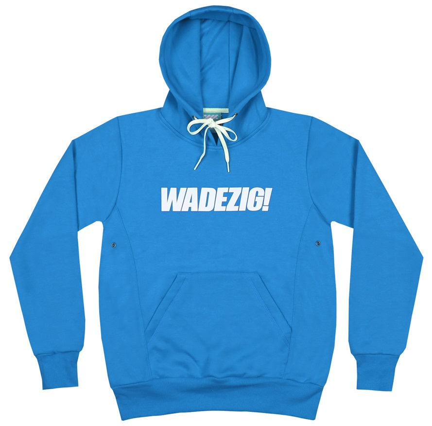 WADEZIG! SWEATER - WADEZIG! FONT LIGHT BLUE