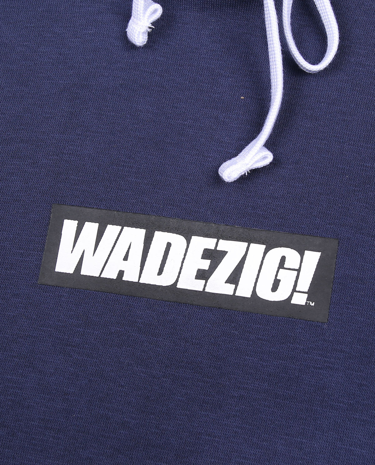 WADEZIG! SWEATER - BLACKBOX PULLOVER HOODIE NAVY