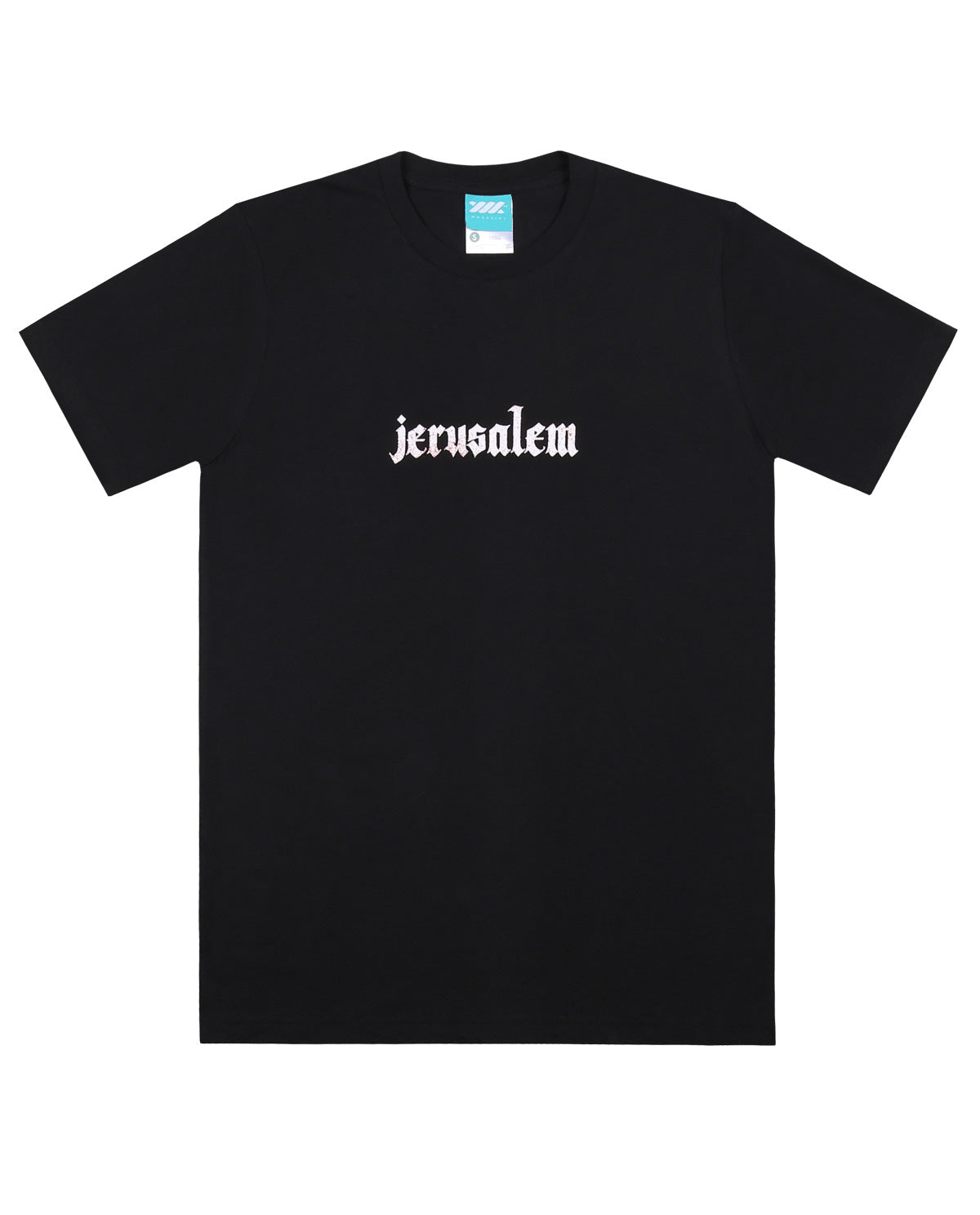 WADEZIG! T-SHIRT - THE RAVEN JERUSALEM SERIES BLACK