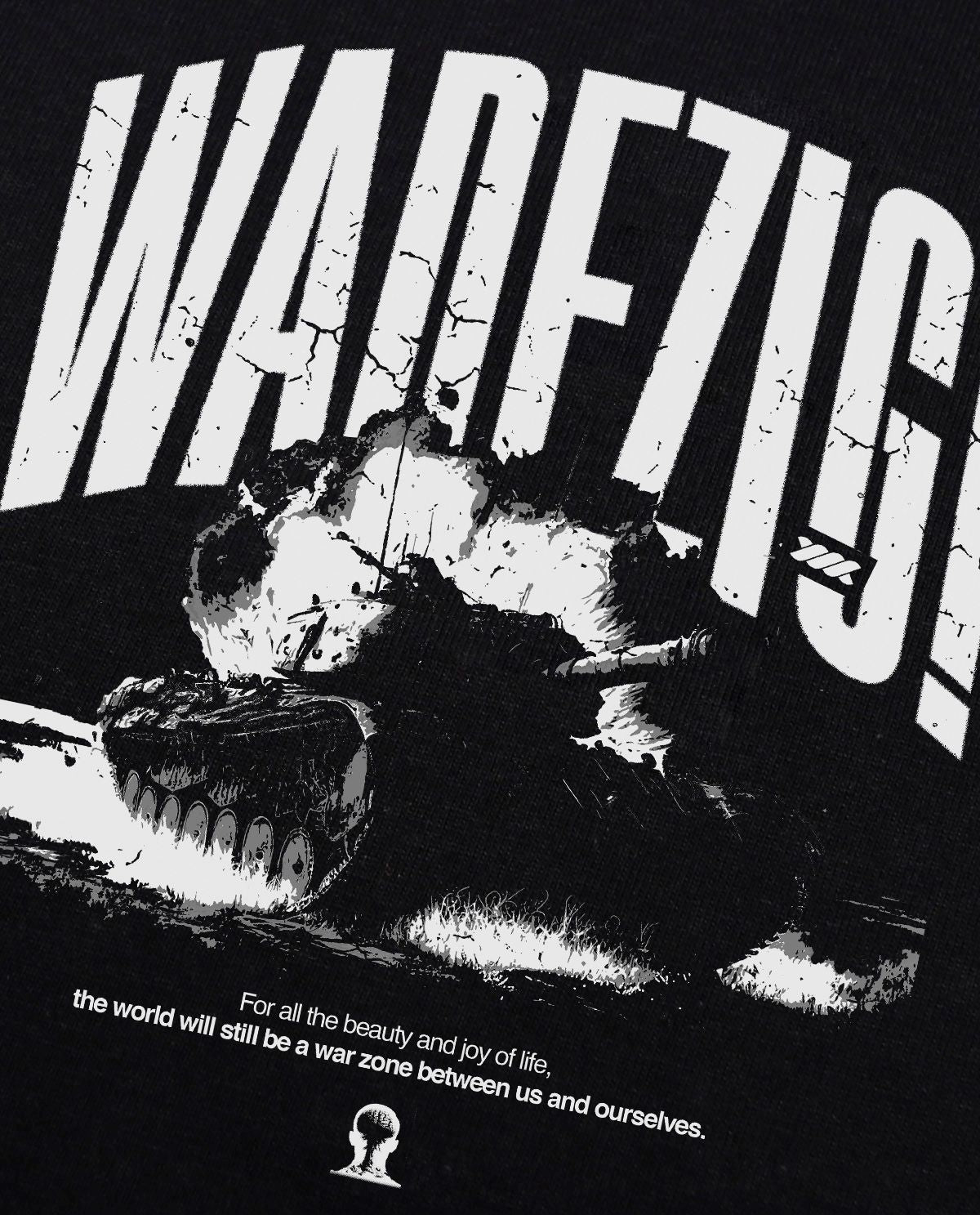 WADEZIG! T-SHIRT - TANK BLACK