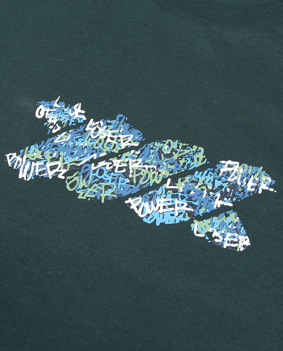 WADEZIG! T-SHIRT - TOY TWISTY GREEN