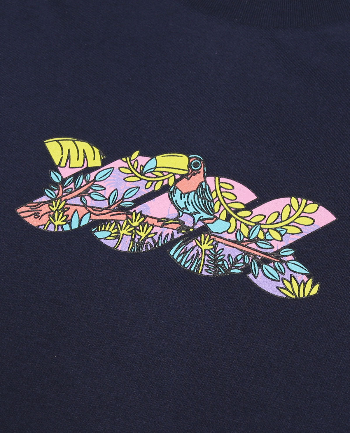 WADEZIG! T-SHIRT - MACAU TWISTY NAVY