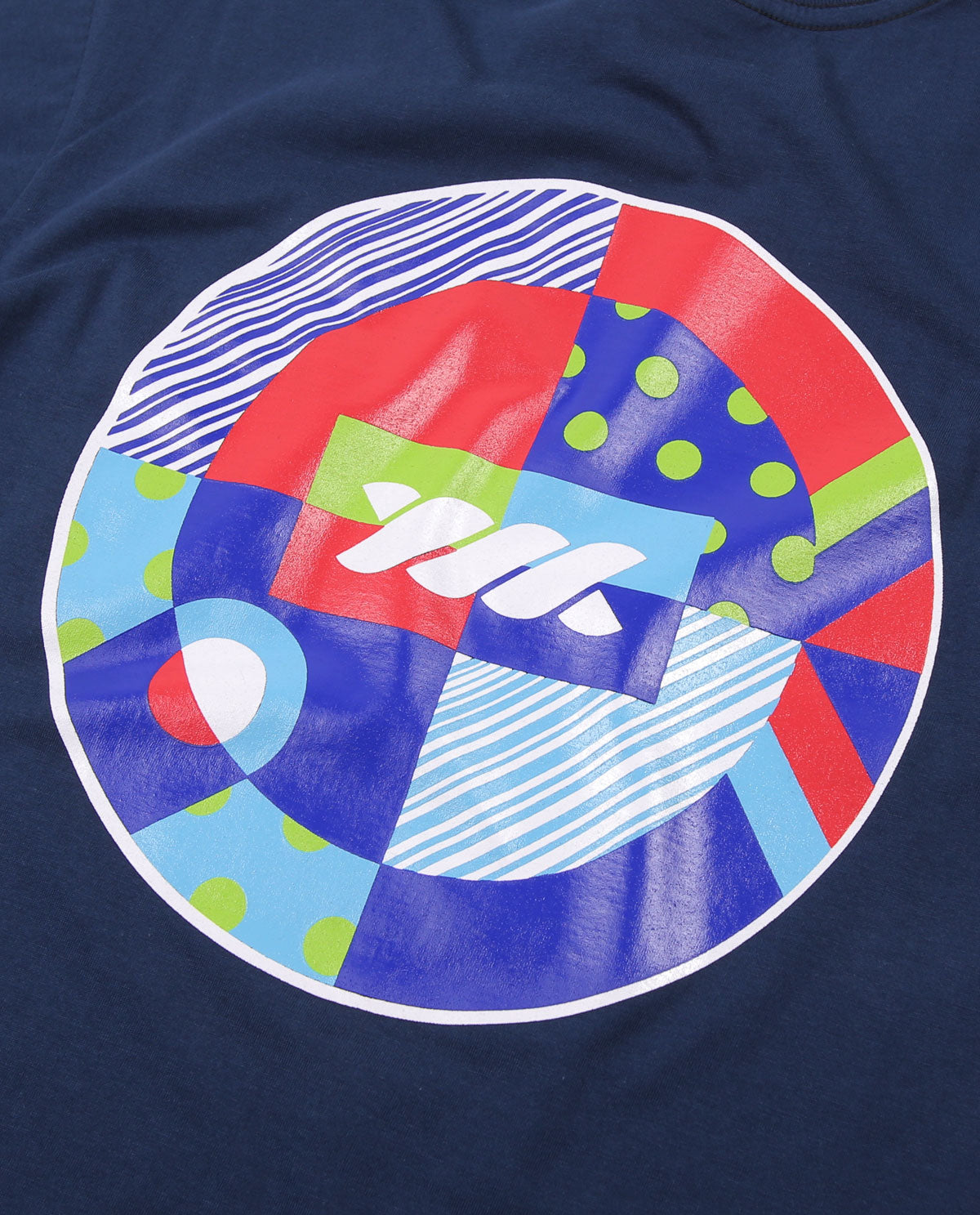 WADEZIG! T-SHIRT - CIRCA LIGHT NAVY