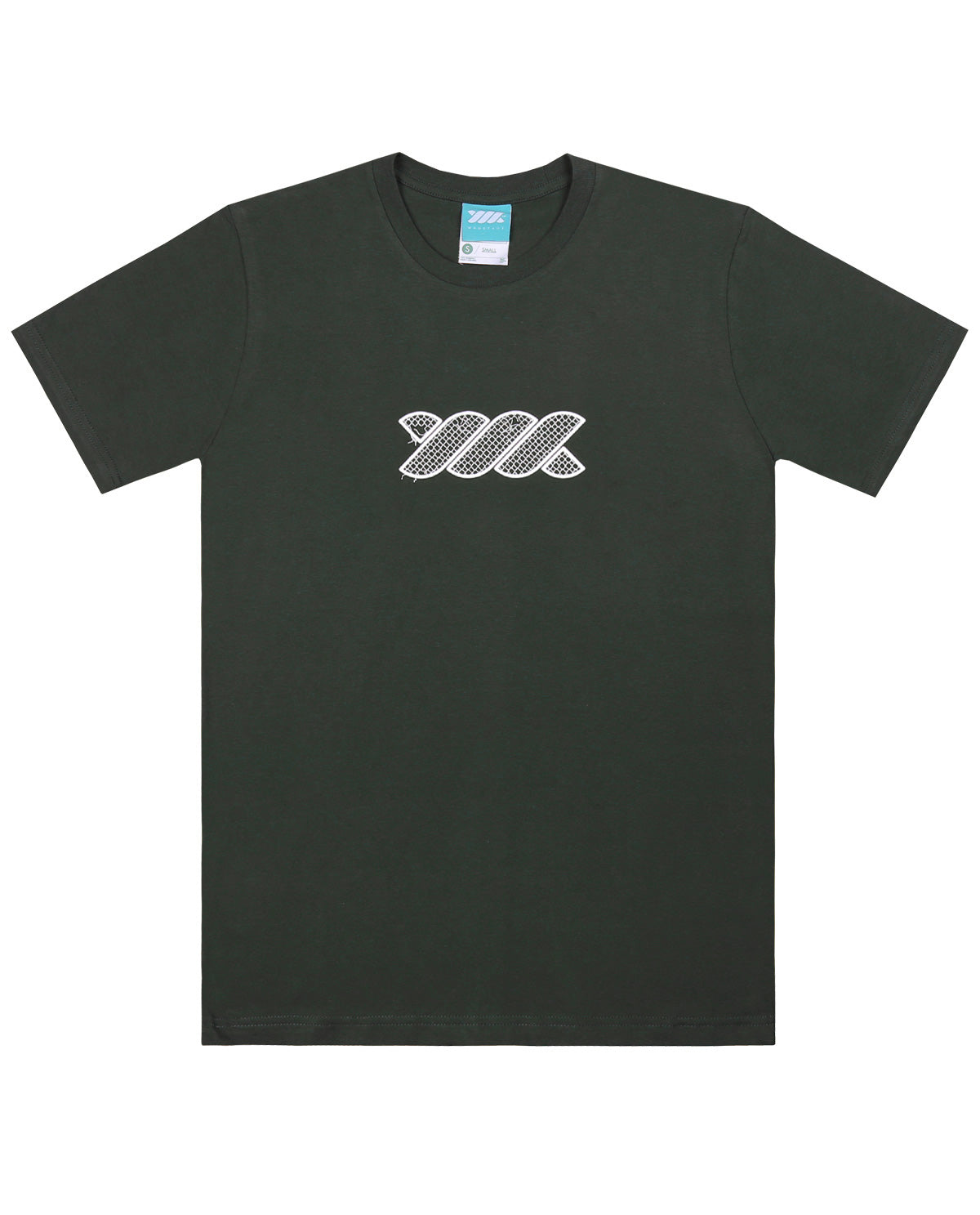 WADEZIG! T-SHIRT - MESH TWISTY ARMY GREEN