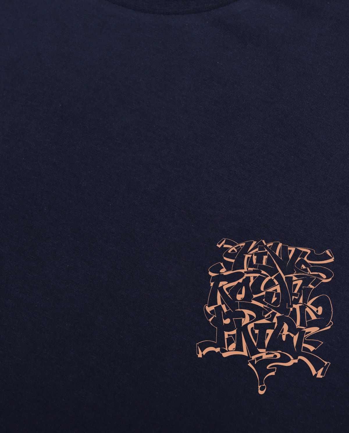 WADEZIG! T-SHIRT - WDZG X DITON KING LS NAVY