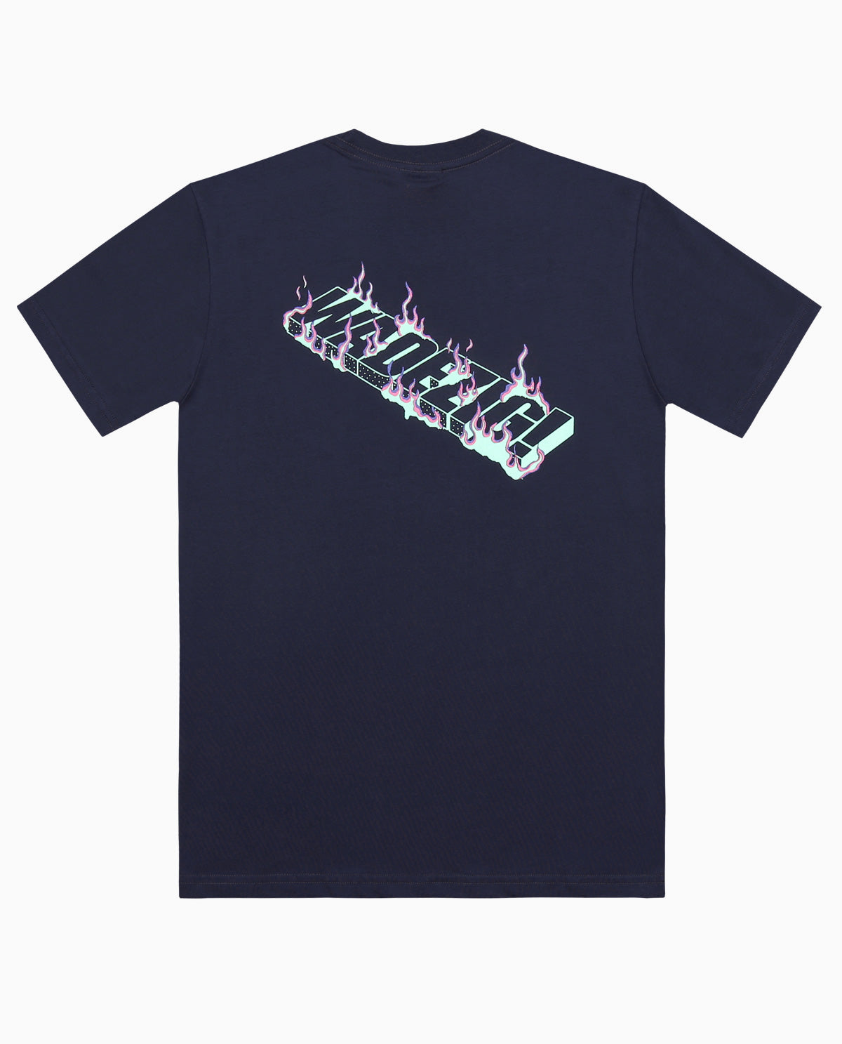 WADEZIG! T-SHIRT - FLAMEZ NAVY