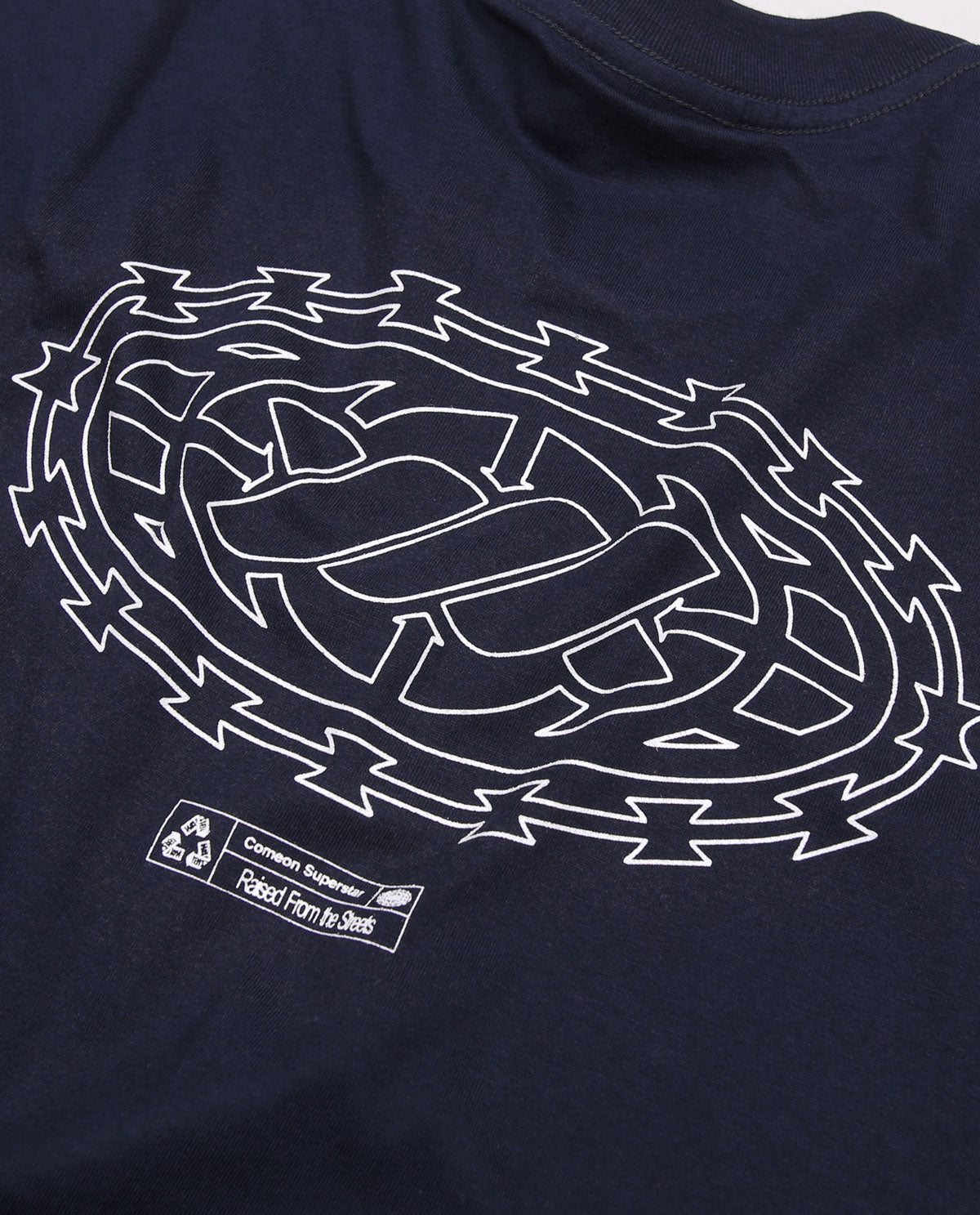 WADEZIG! T-SHIRT - BARRIER NAVY
