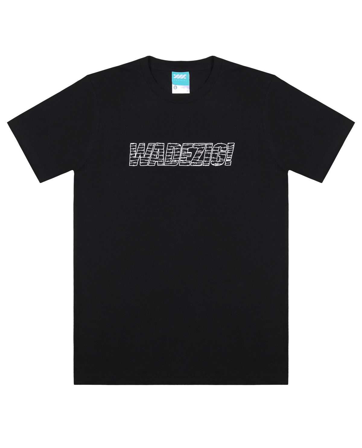WADEZIG! T-SHIRT - WIRSIL BLACK