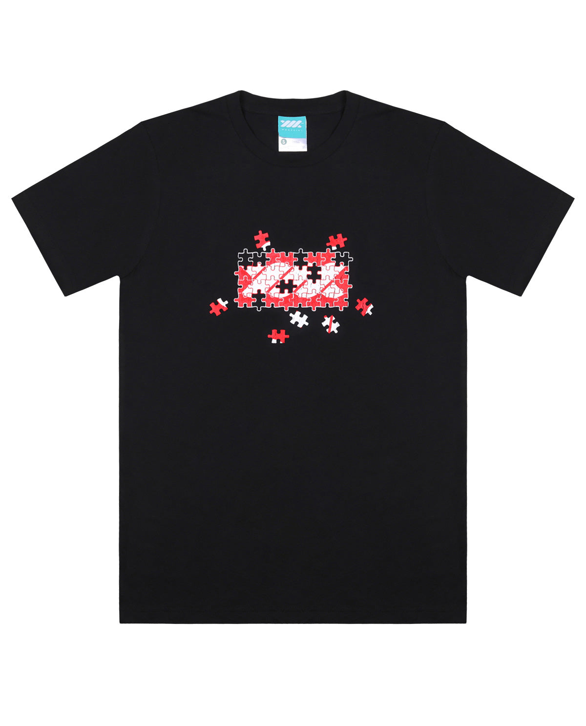 WADEZIG! T-SHIRT - PUZZLA BLACK