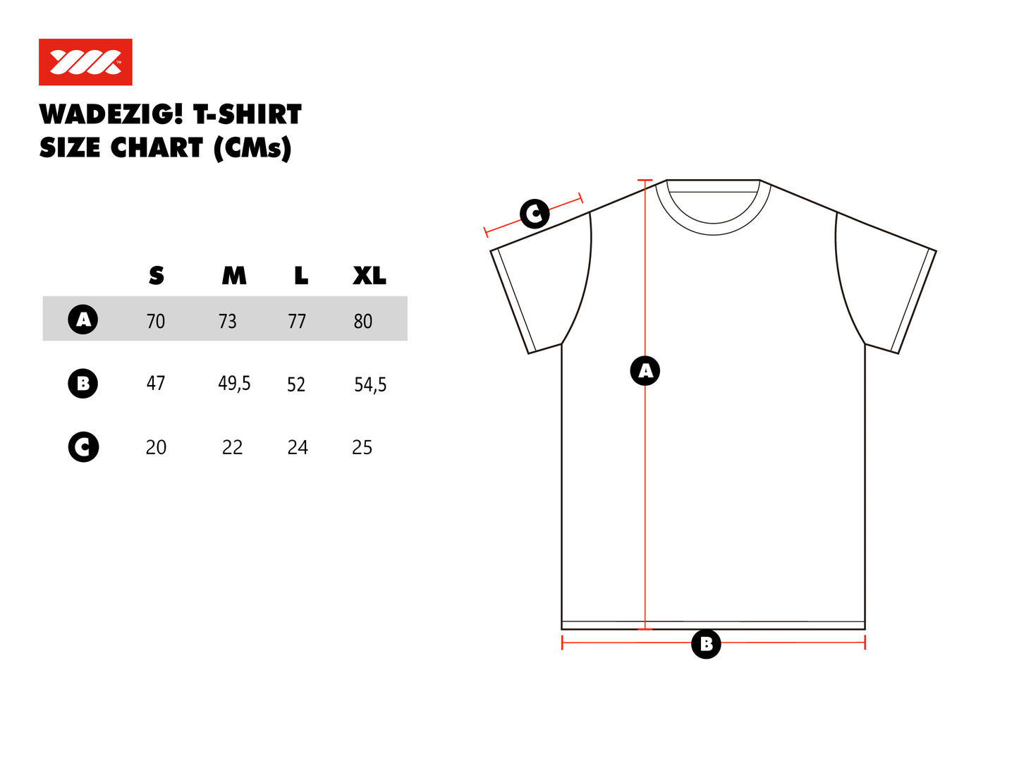 WADEZIG! T-SHIRT - DROPS BLACK TEES