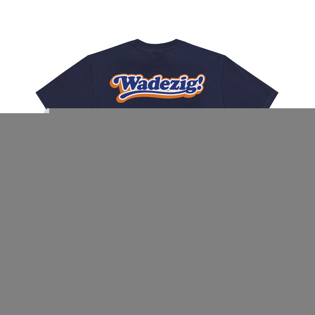 WADEZIG! T-SHIRT - RETRO NAVY