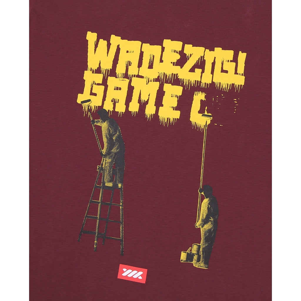 WADEZIG! T-SHIRT - ROLL UP MAROON TEES