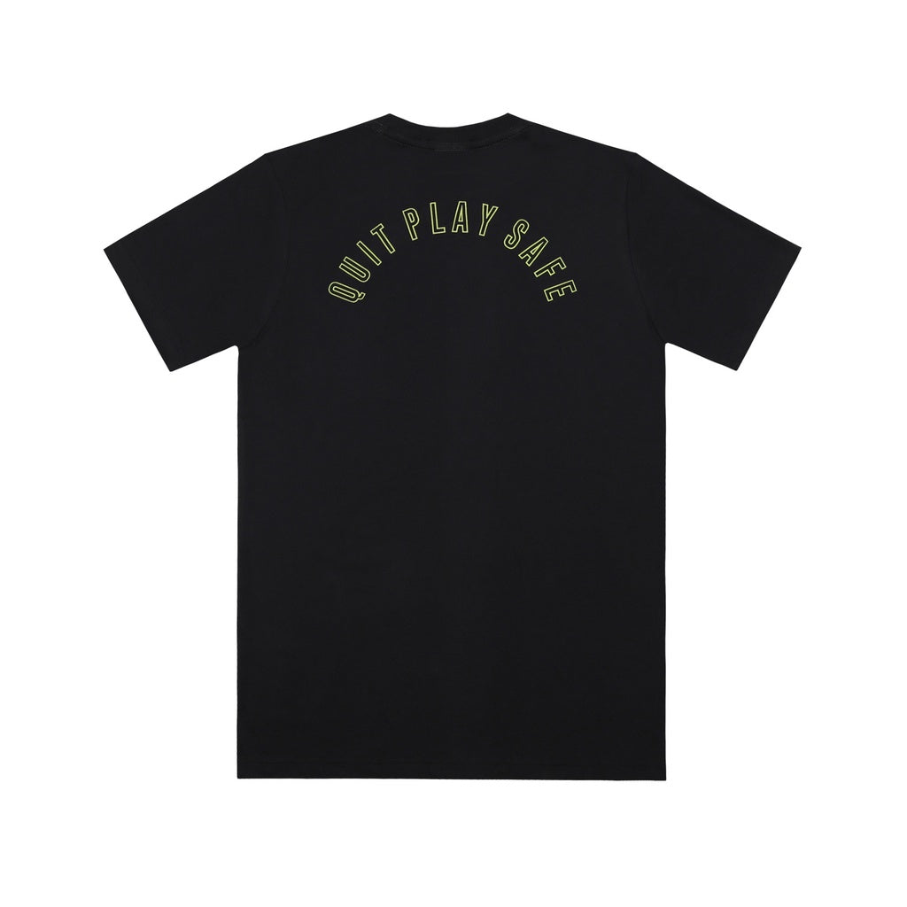 WADEZIG! T-SHIRT - QUIT BLACK