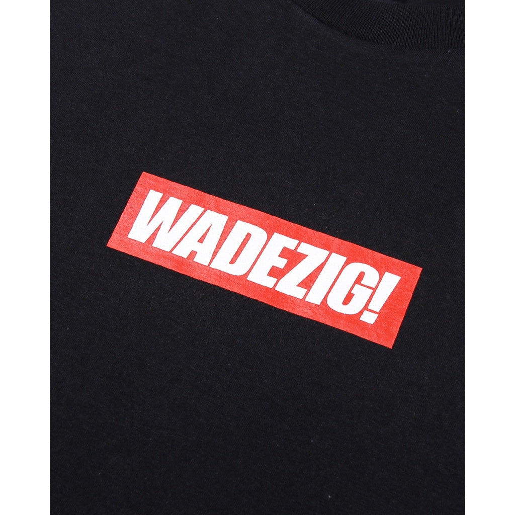 WADEZIG! T-SHIRT -  REDBOX CLASSIC BLACK #3