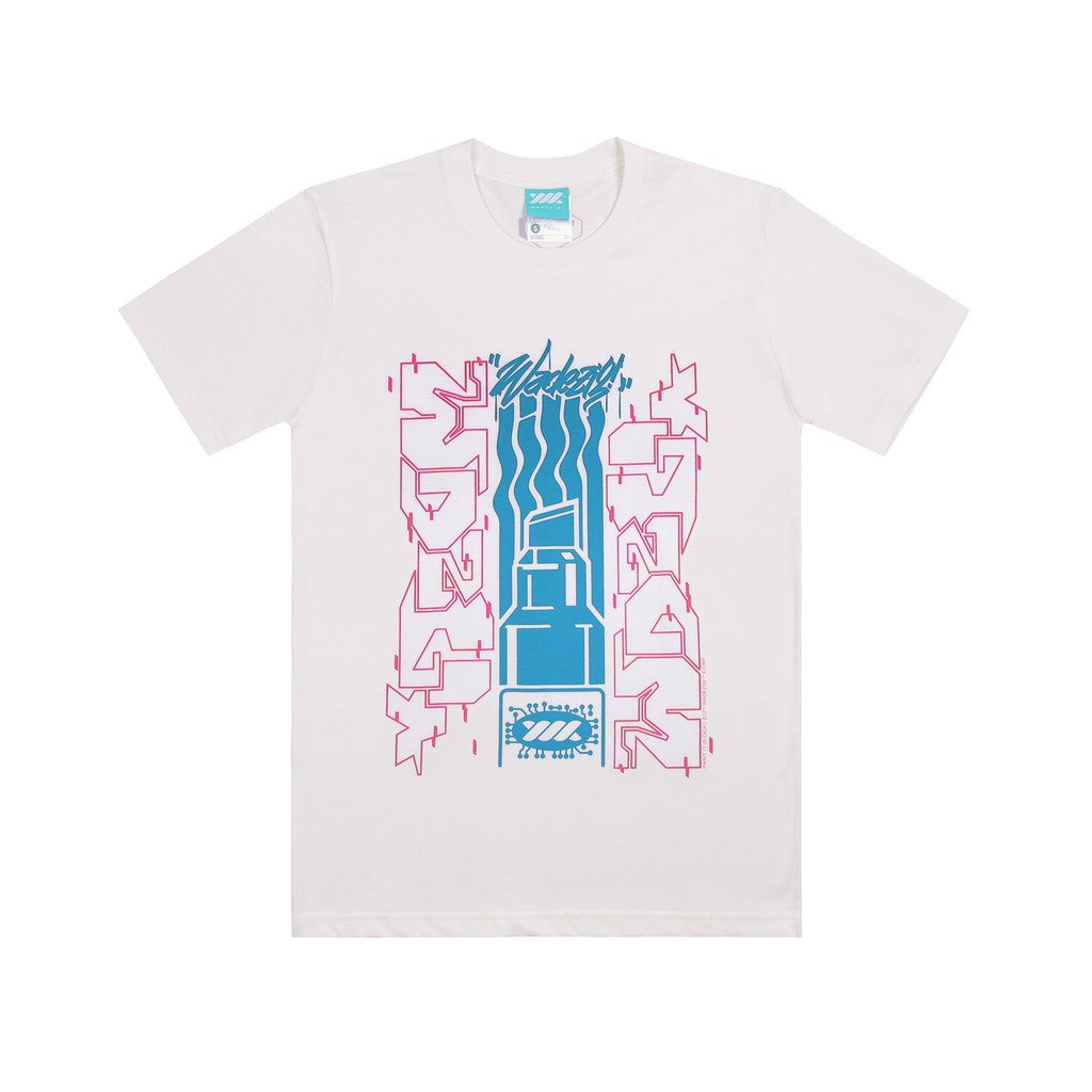 WADEZIG! T-SHIRT - MARKER WHITE