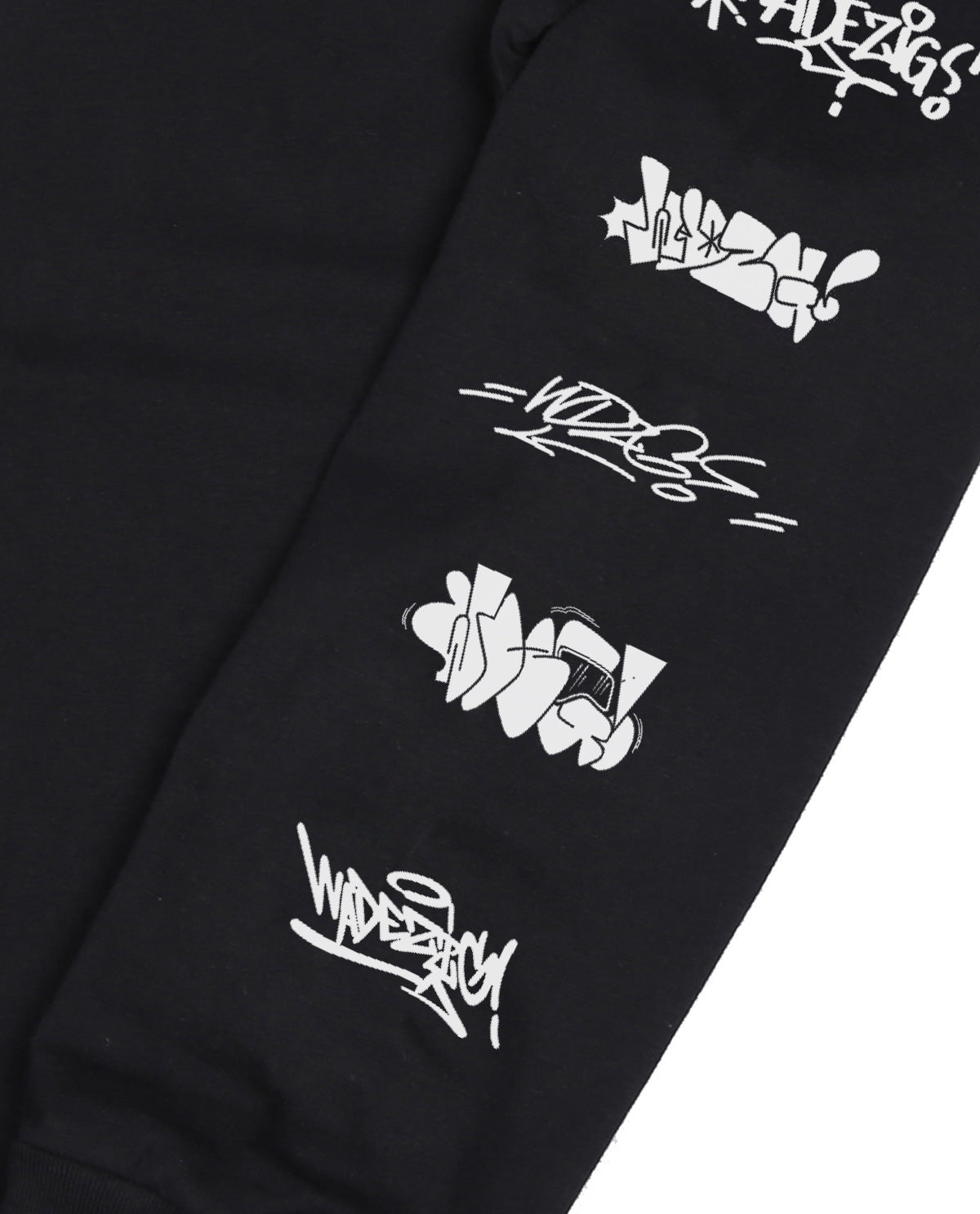 WADEZIG! T-SHIRT - STREET LS BLACK