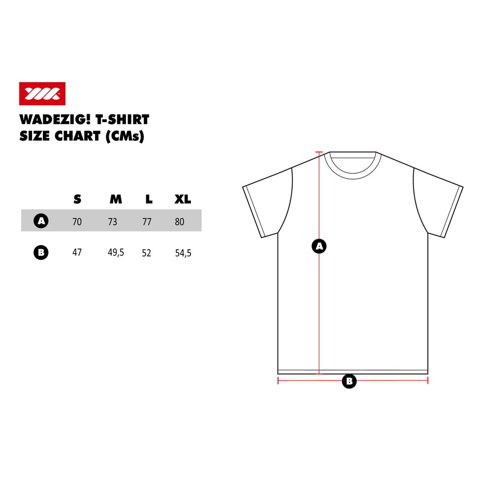 WADEZIG! T-SHIRT - SPACE BW
