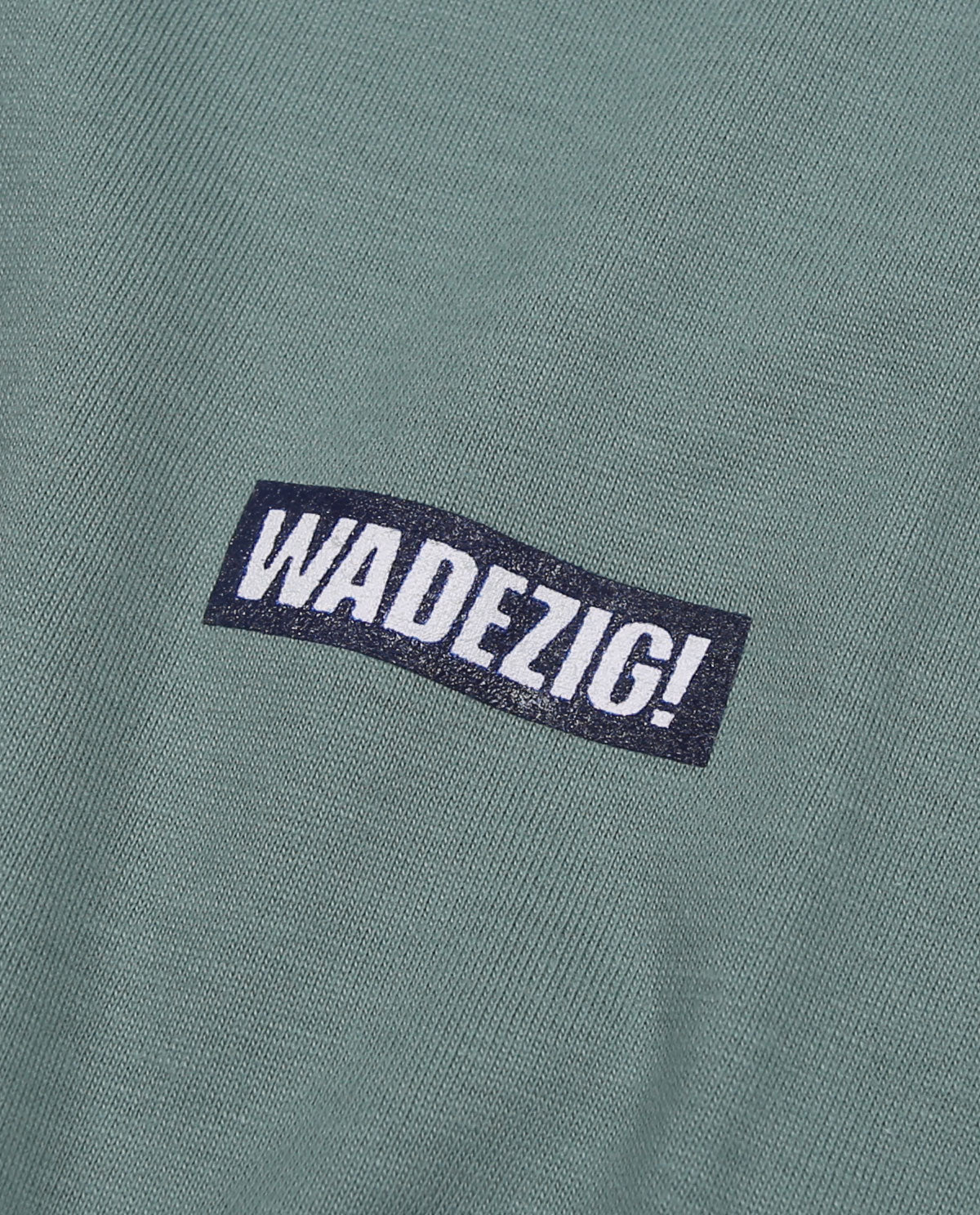 WADEZIG! T-SHIRT - GOOD SEEDS MINERAL GREEN