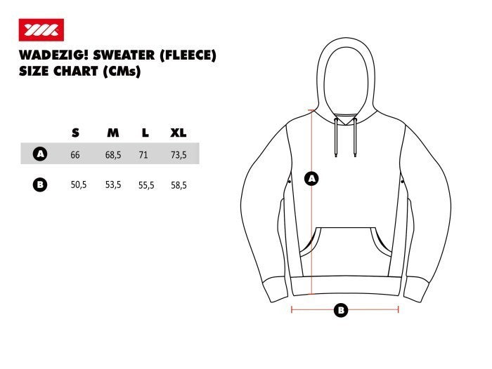 WADEZIG! - Overlap Pullover Hoodie