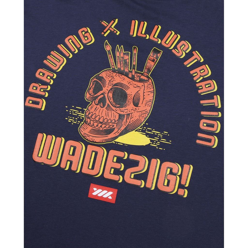 WADEZIG! T-SHIRT - STASH NAVY
