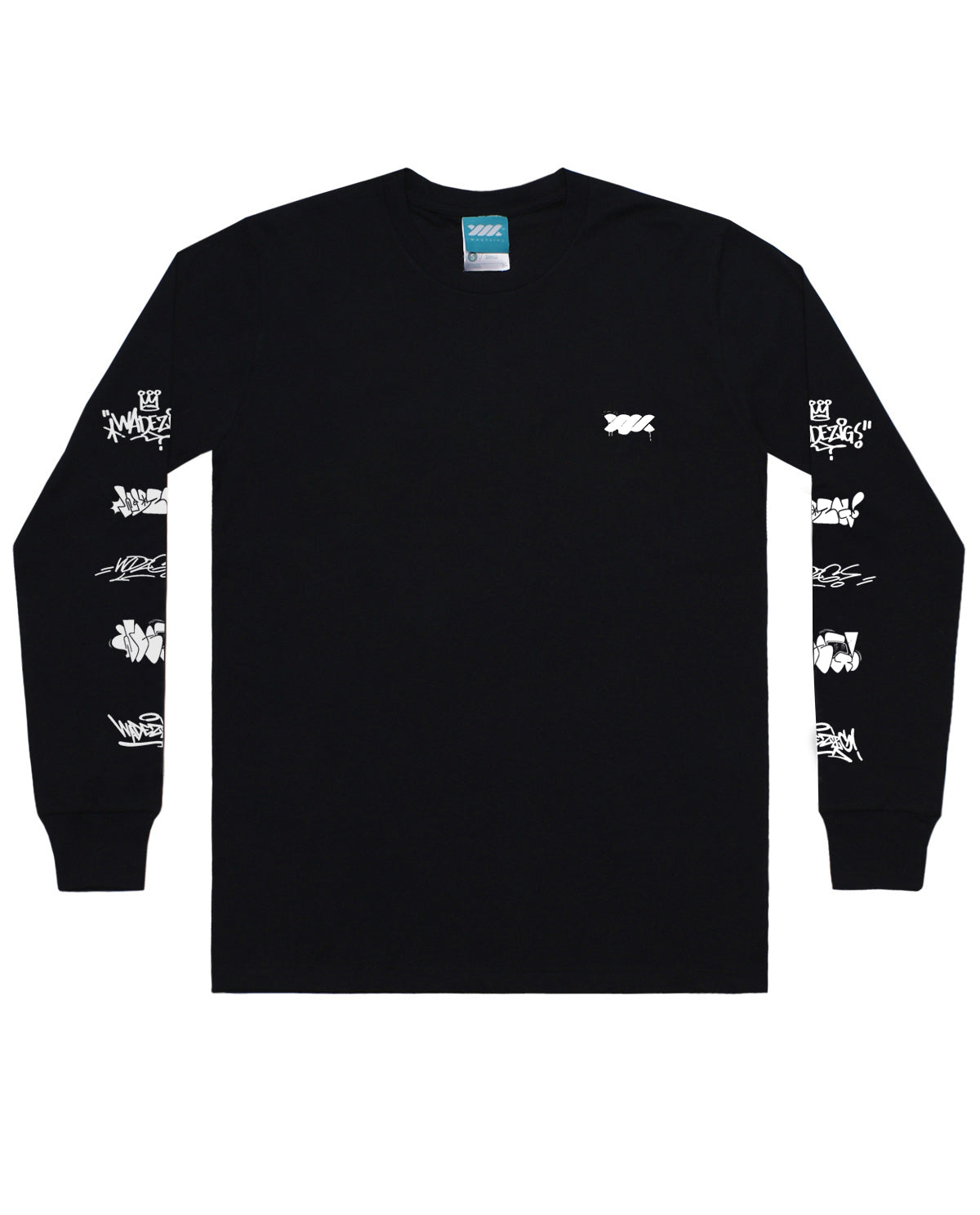 WADEZIG! T-SHIRT - STREET LS BLACK