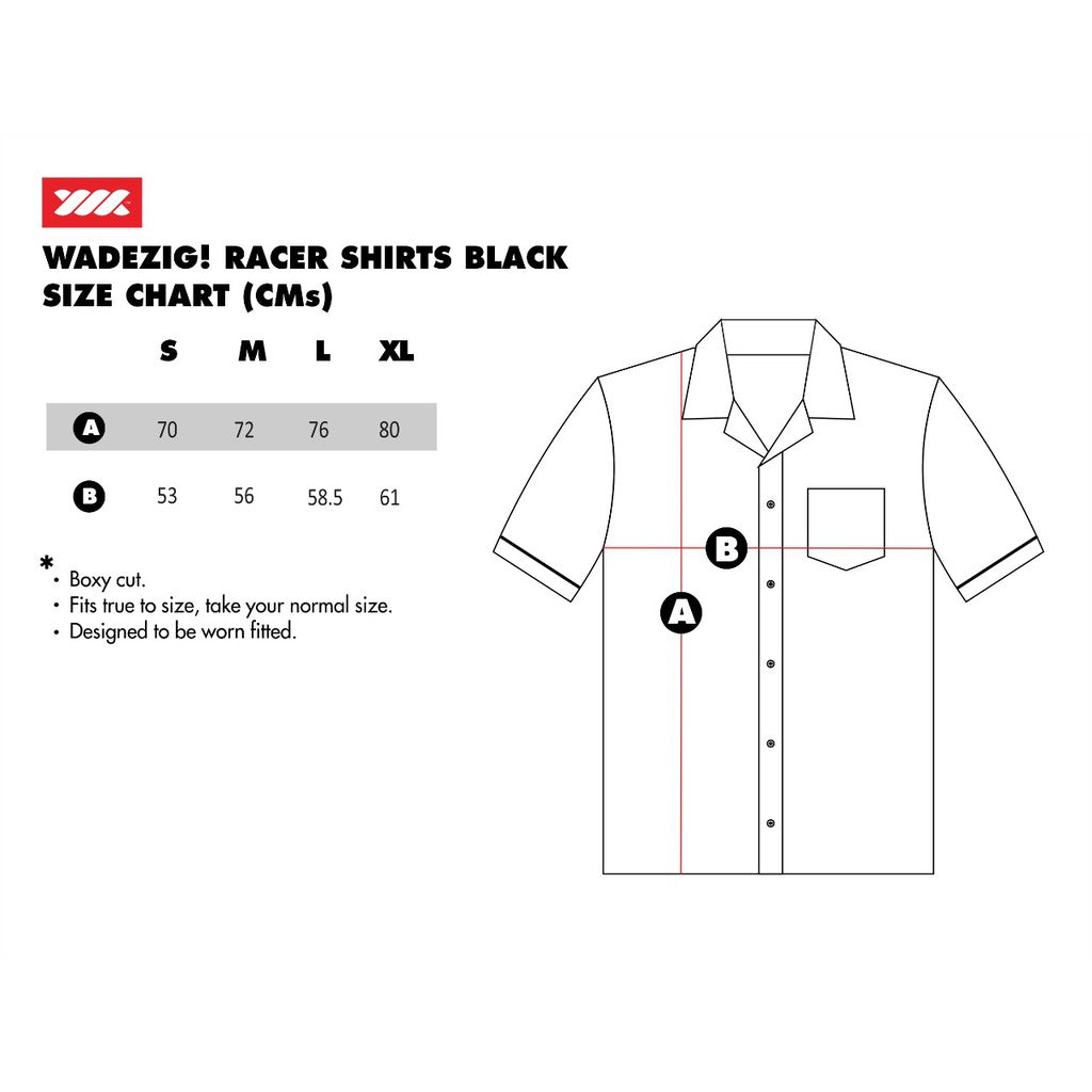 WADEZIG! SHIRT - WIND AND SEA BLACK SHIRT