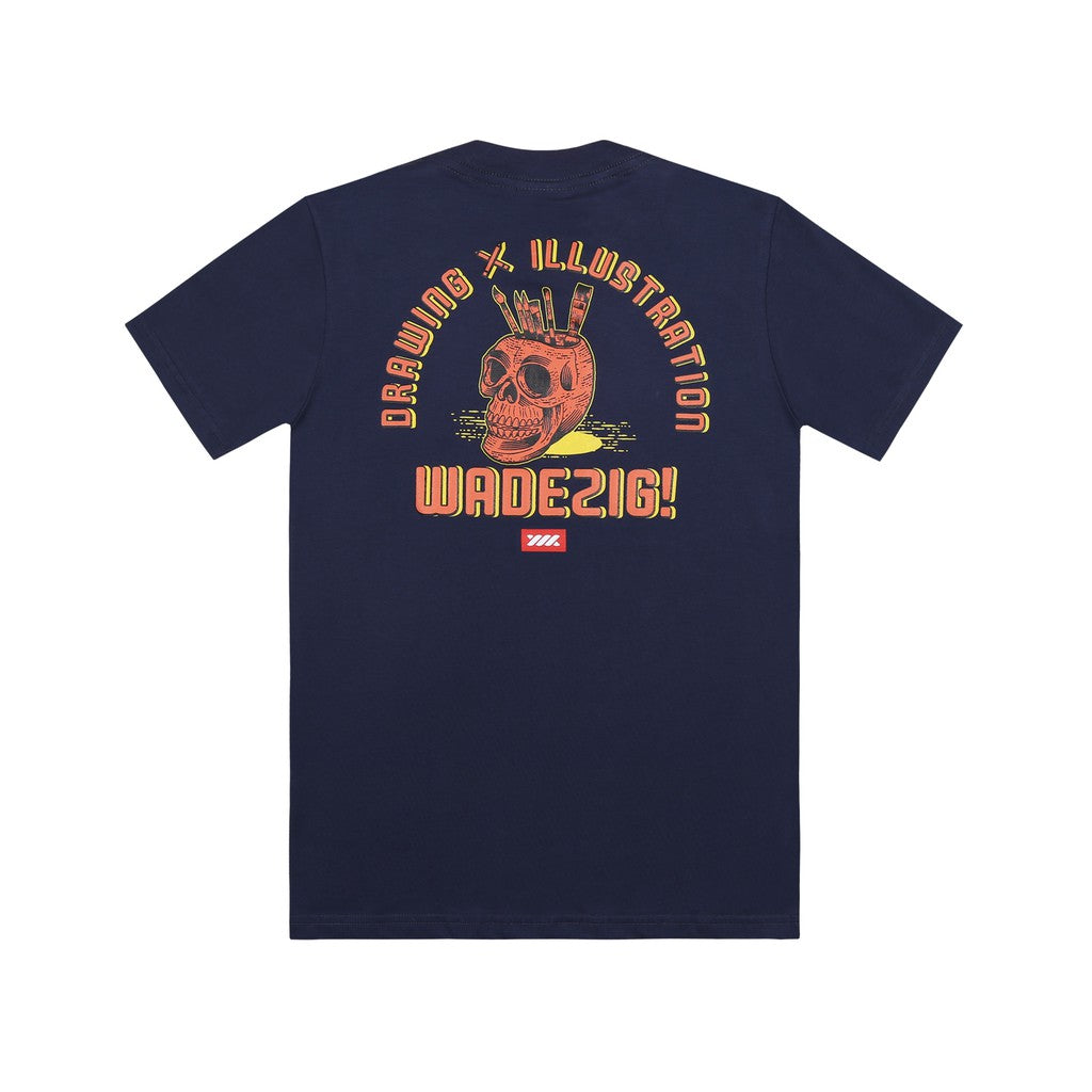 WADEZIG! T-SHIRT - STASH NAVY