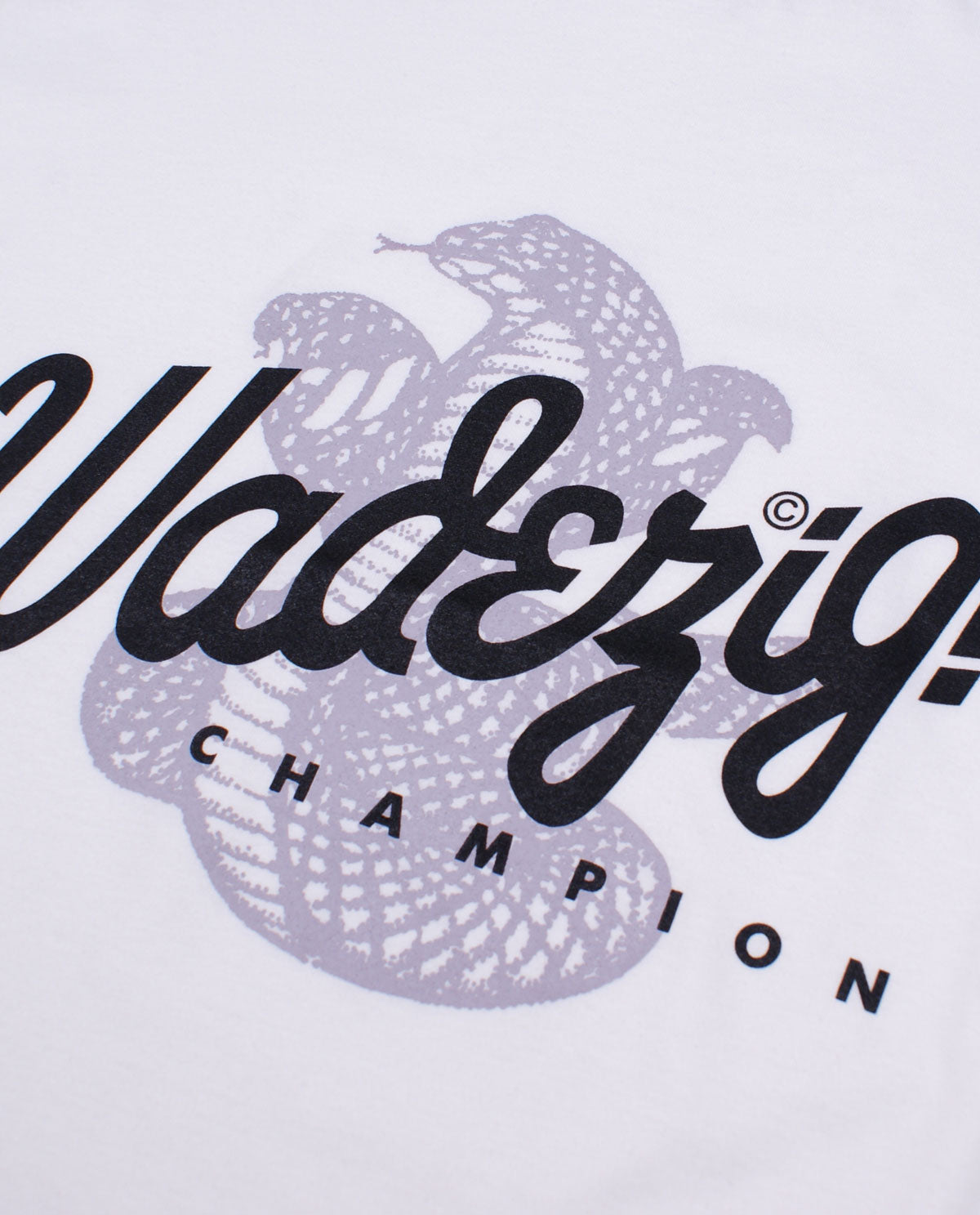 WADEZIG! T-SHIRT - COBRA TEE BW