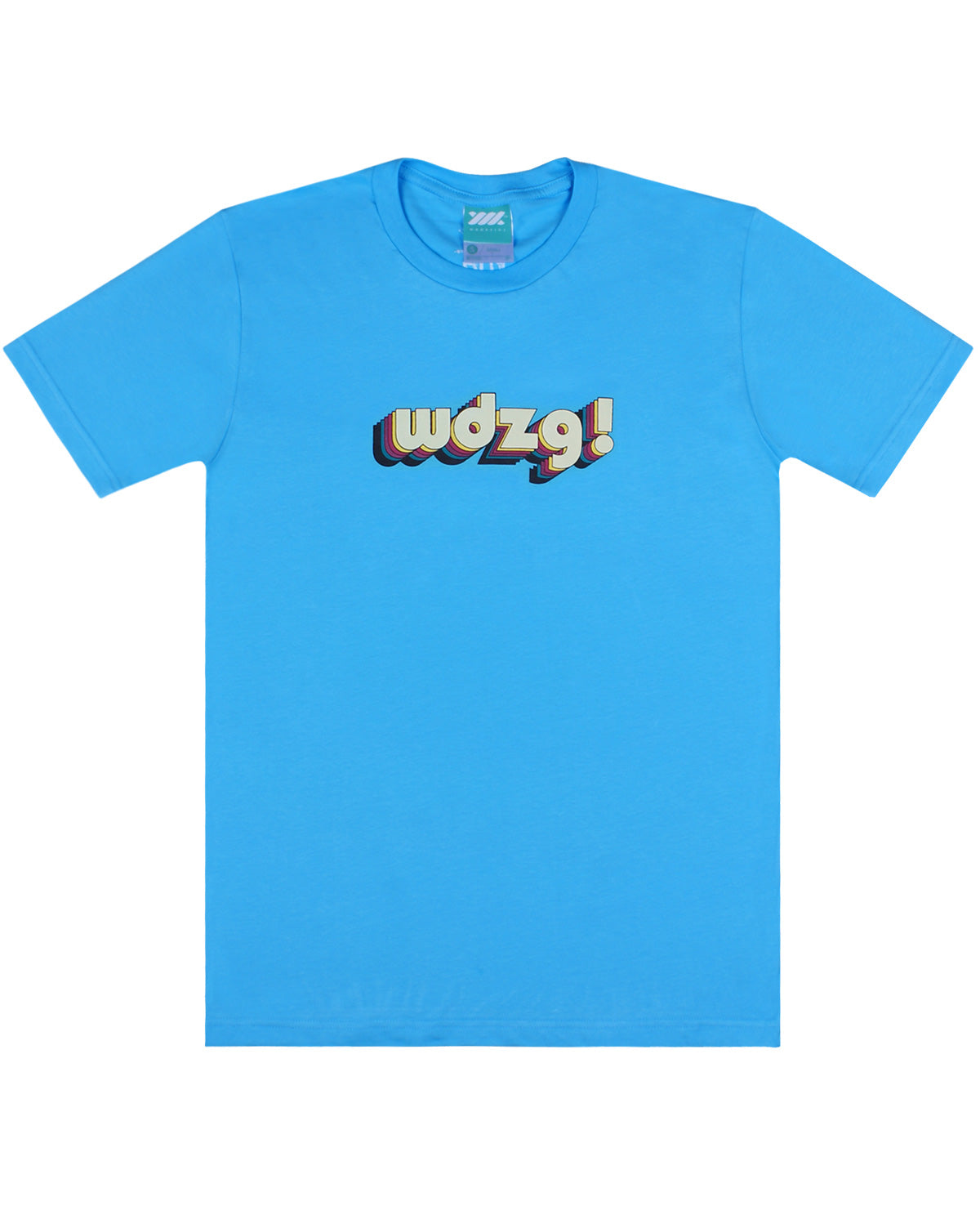 WADEZIG! T-SHIRT - BOOGIE UP LITE BLUE