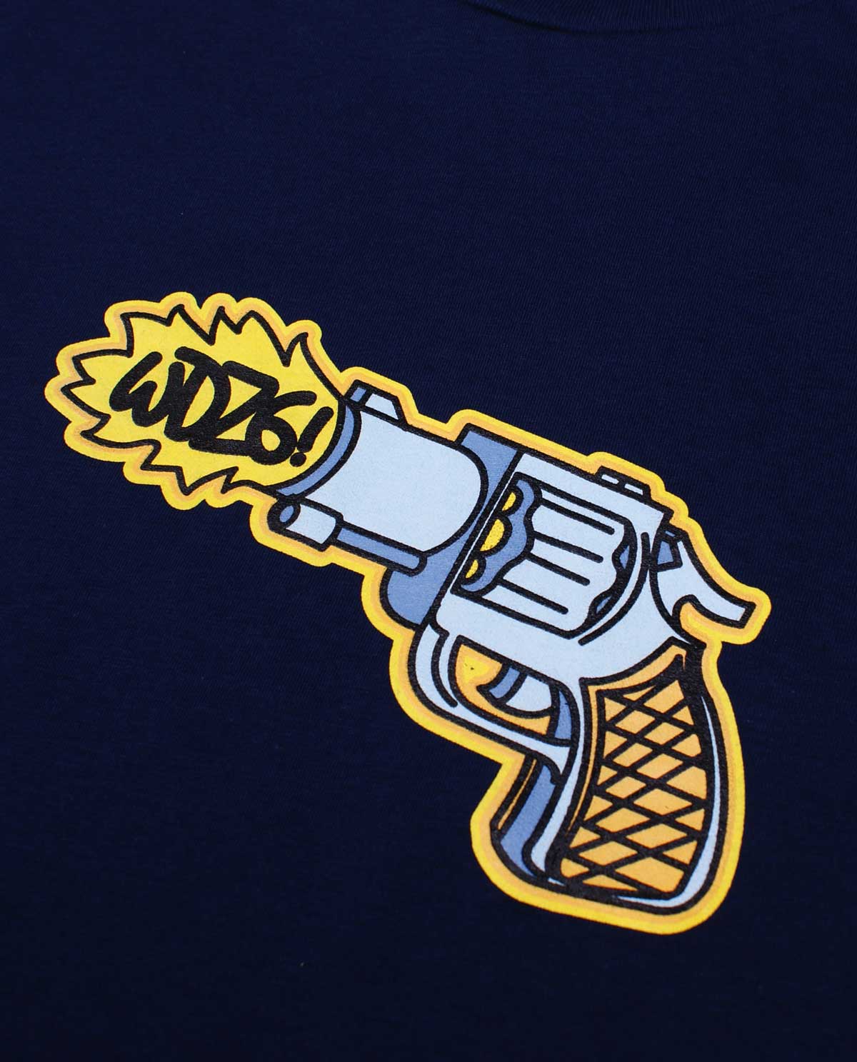 WADEZIG! T-SHIRT - BANG TEE NAVY BLUE