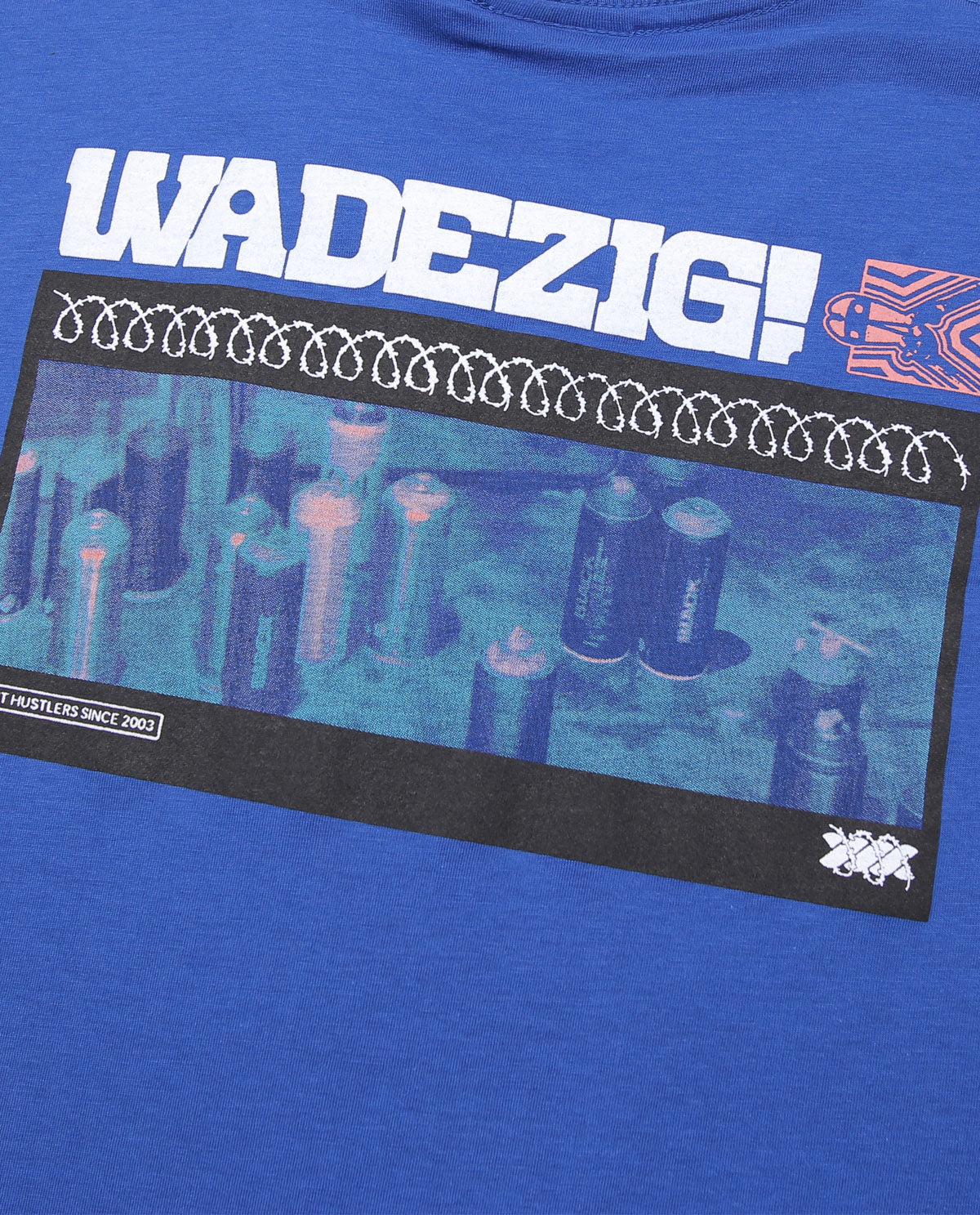Wadezig! Tshirt - Bomber Blue