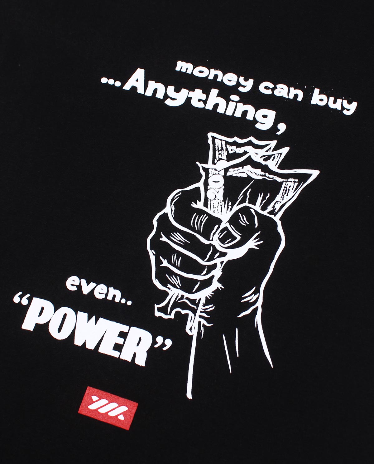 Wadezig! T-Shirt - Greed Tee Black