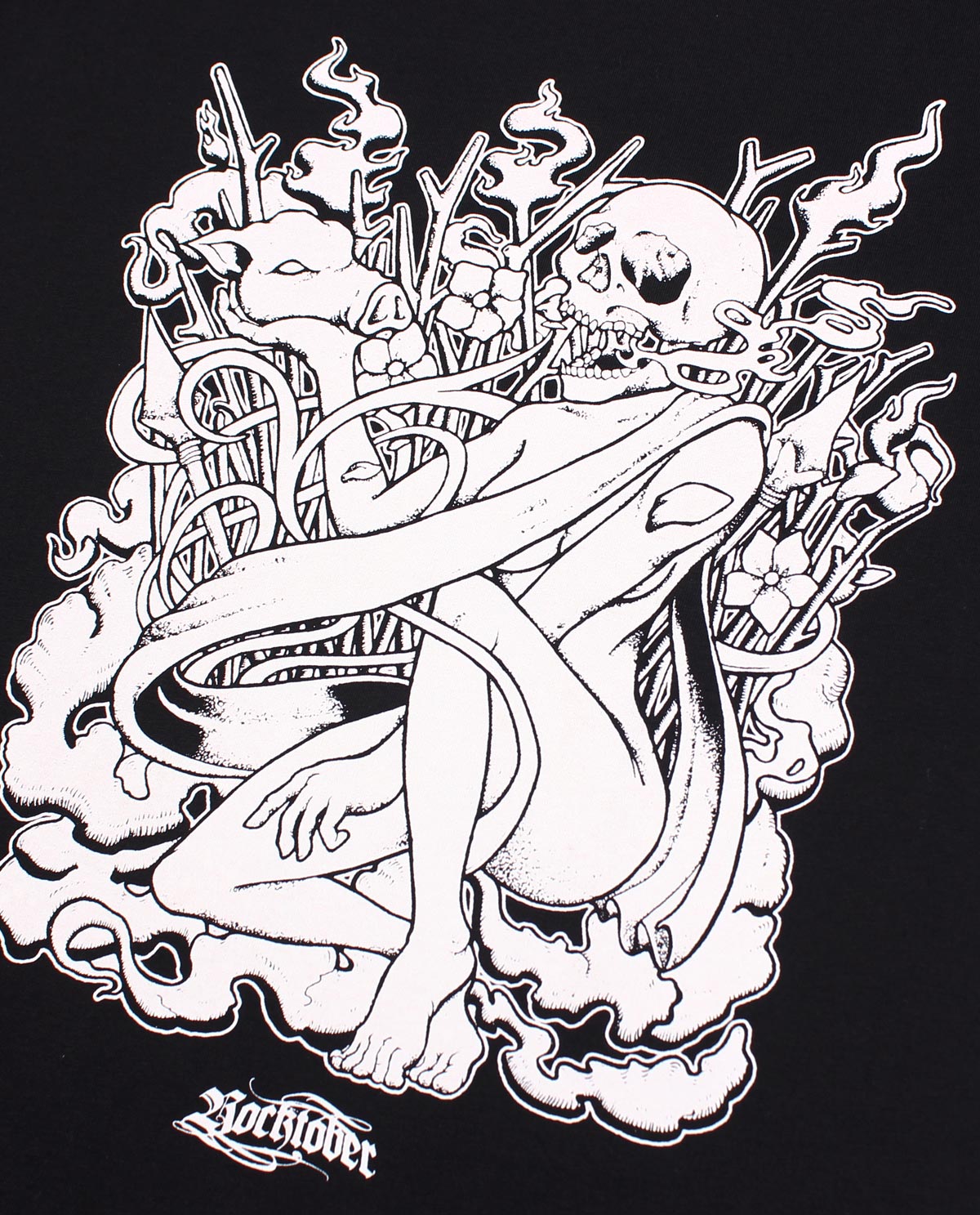 Wadezig! T-Shirt - Rocktober Series #2 2018 Black