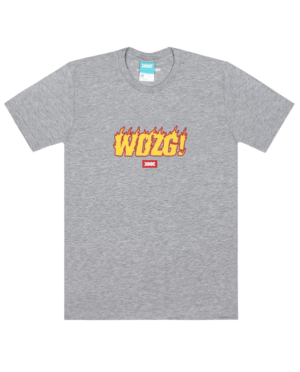 WADEZIG! T-SHIRT - BURNED OUT MISTY GREY