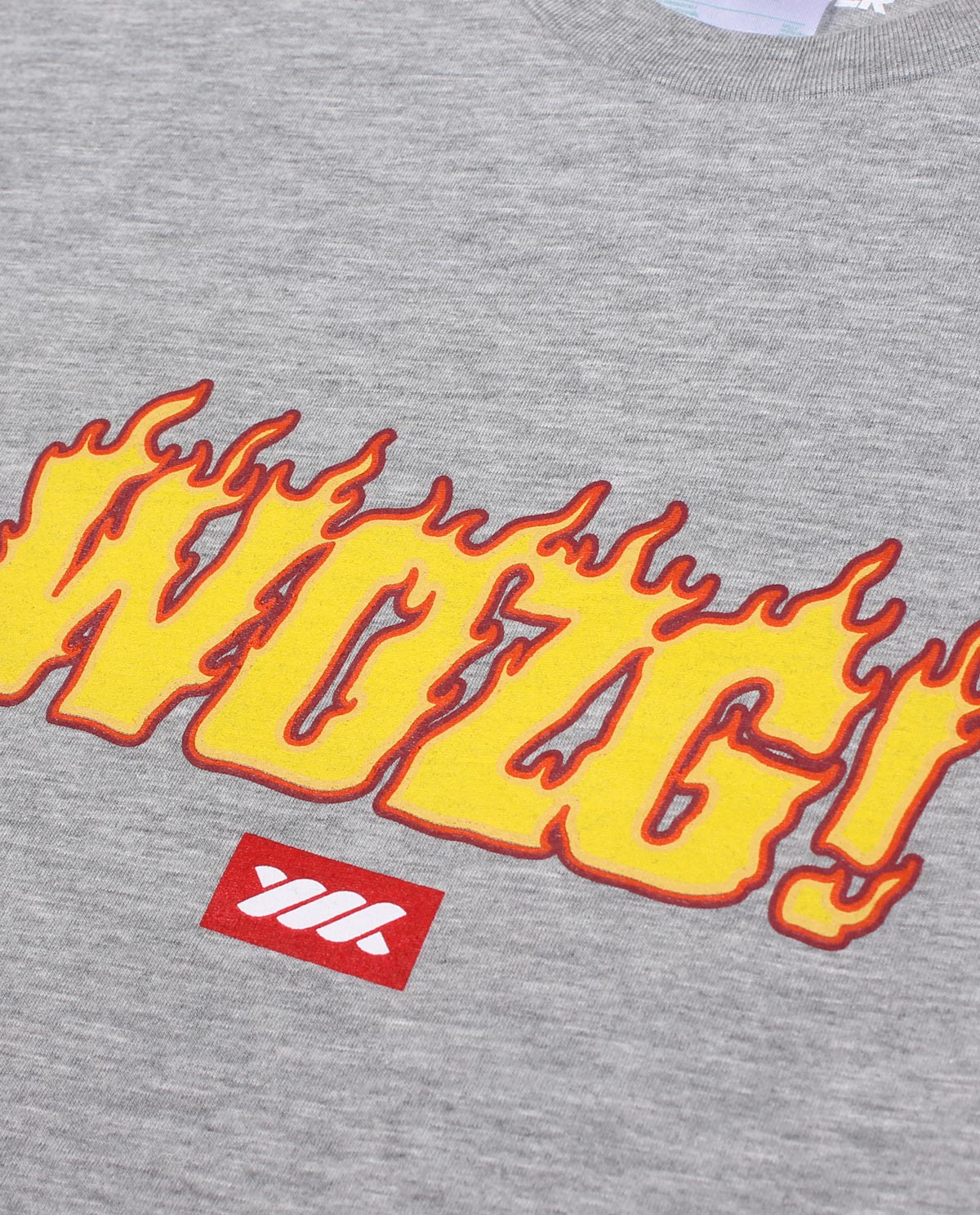 WADEZIG! T-SHIRT - BURNED OUT MISTY GREY