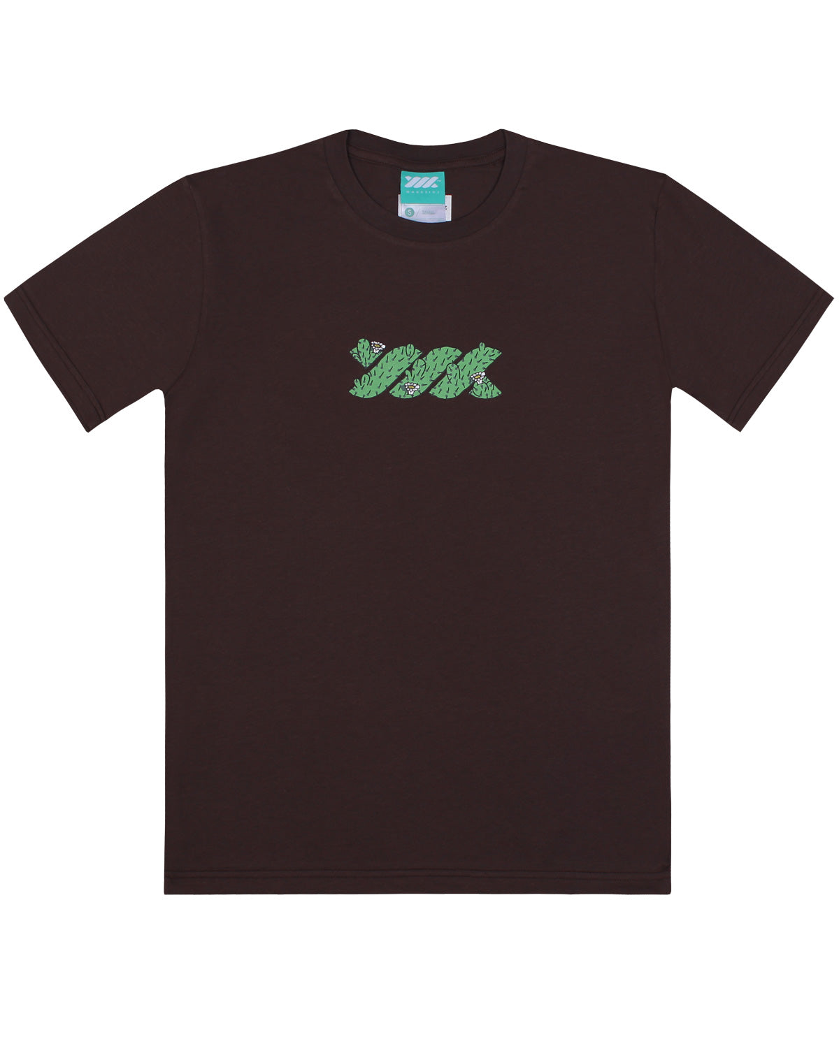 WADEZIG! T-SHIRT - CACTUS TWISTY BROWN