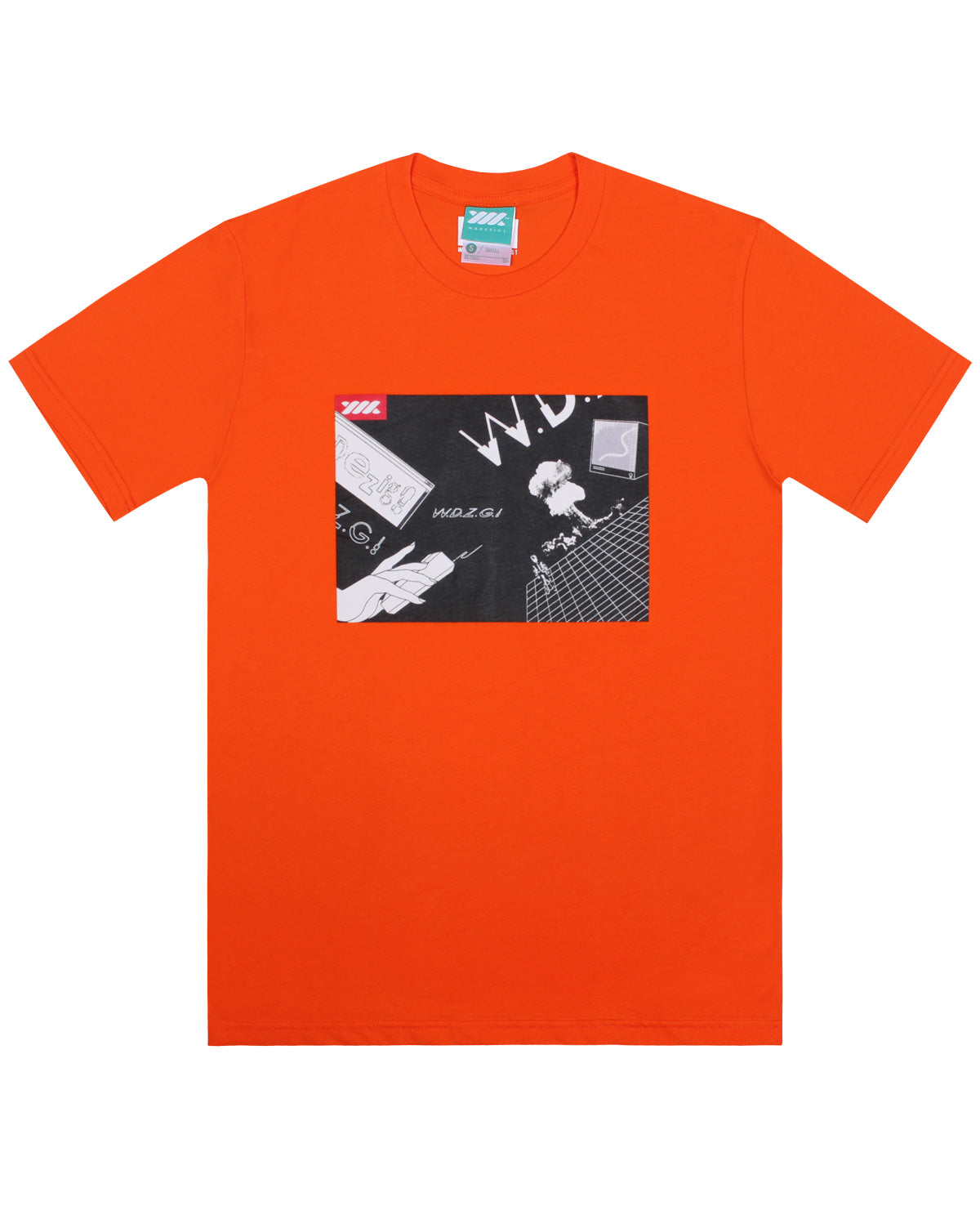 WADEZIG! T-SHIRT - CLICKBAIT ORANGE