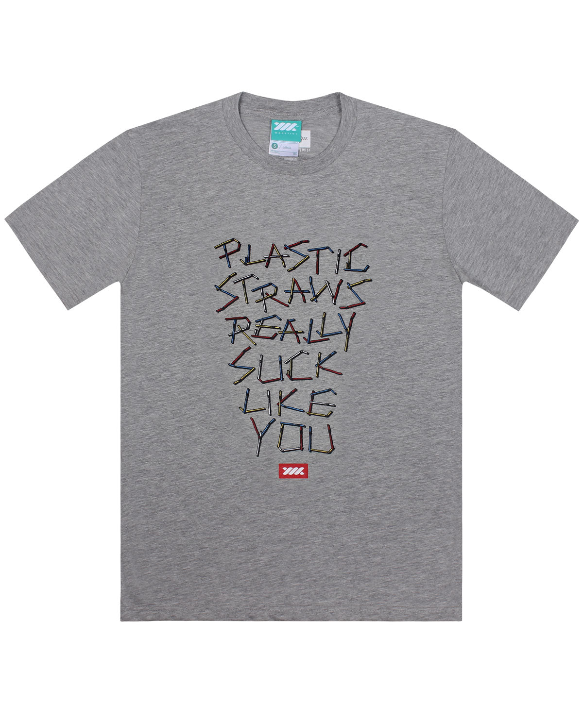 Wadezig! T-Shirt - Straw Misty Grey