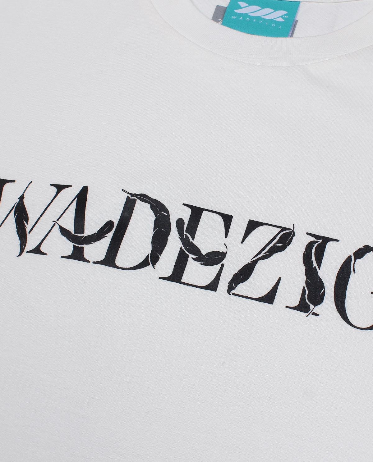 Wadezig! T-Shirt - Swan White