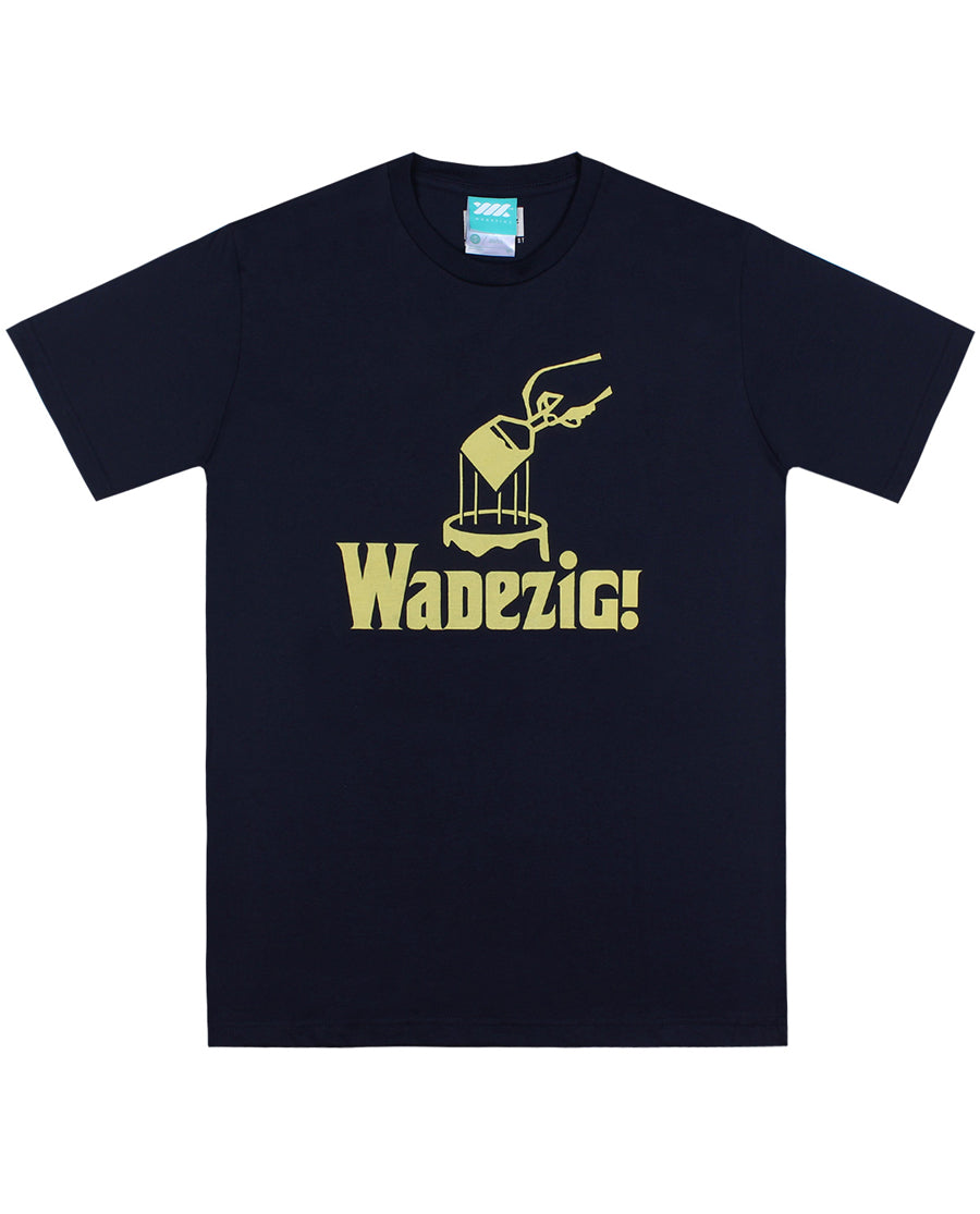 WADEZIG! T-SHIRT - CONTROL NAVY BLUE