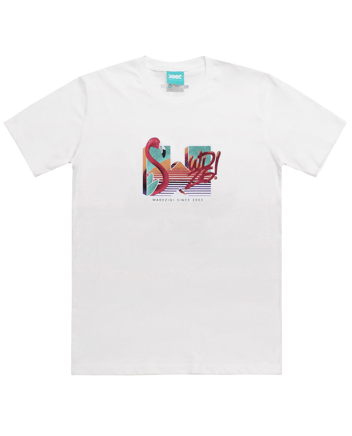 Wadezig! T-Shirt - Network Tee Broken White