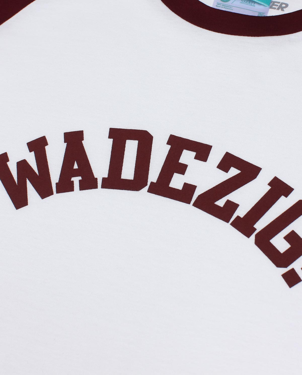 Wadezig! T-Shirt - Dayton Raglan Maroon