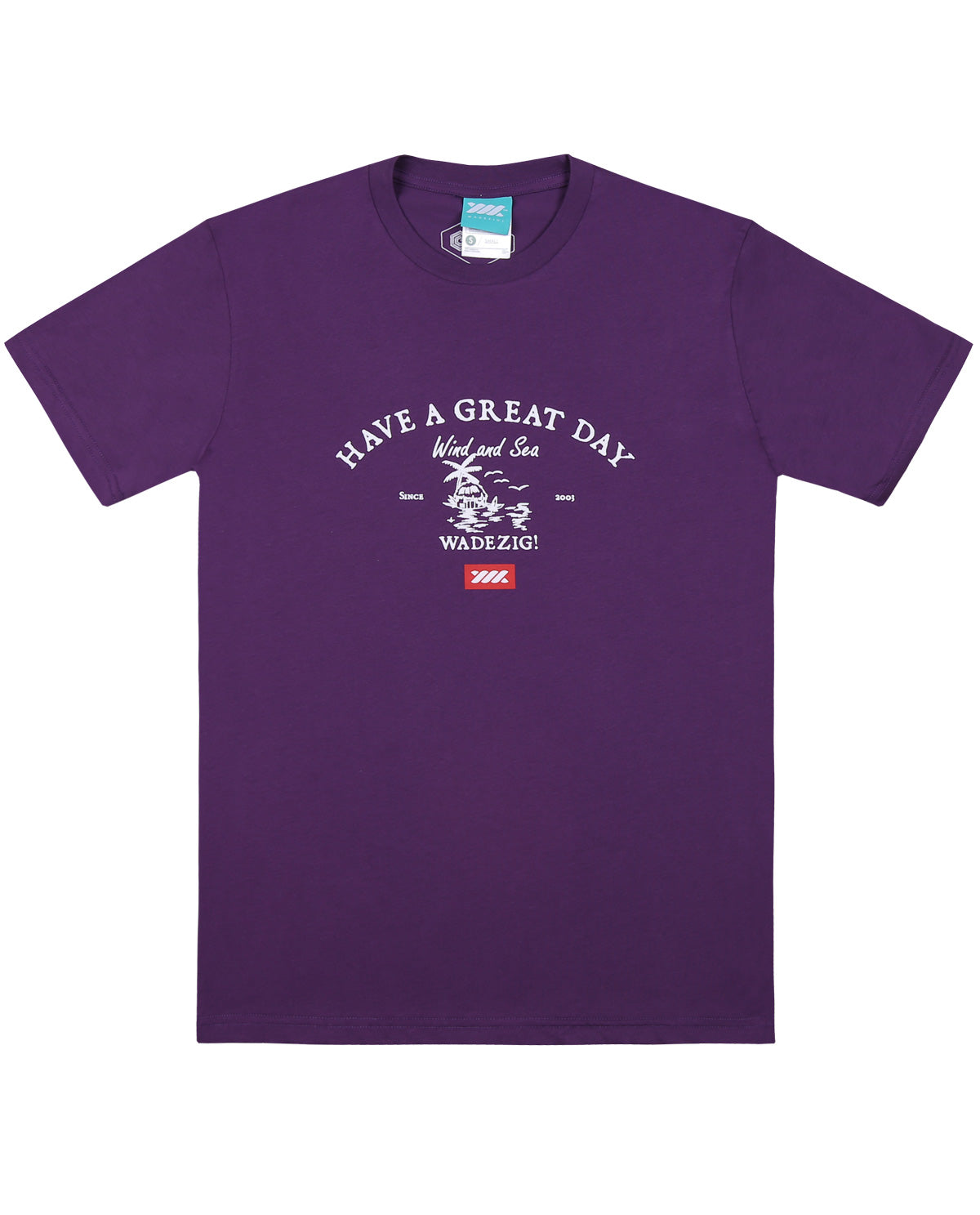 Wadezig! Tshirt - Wind N Sea Purple