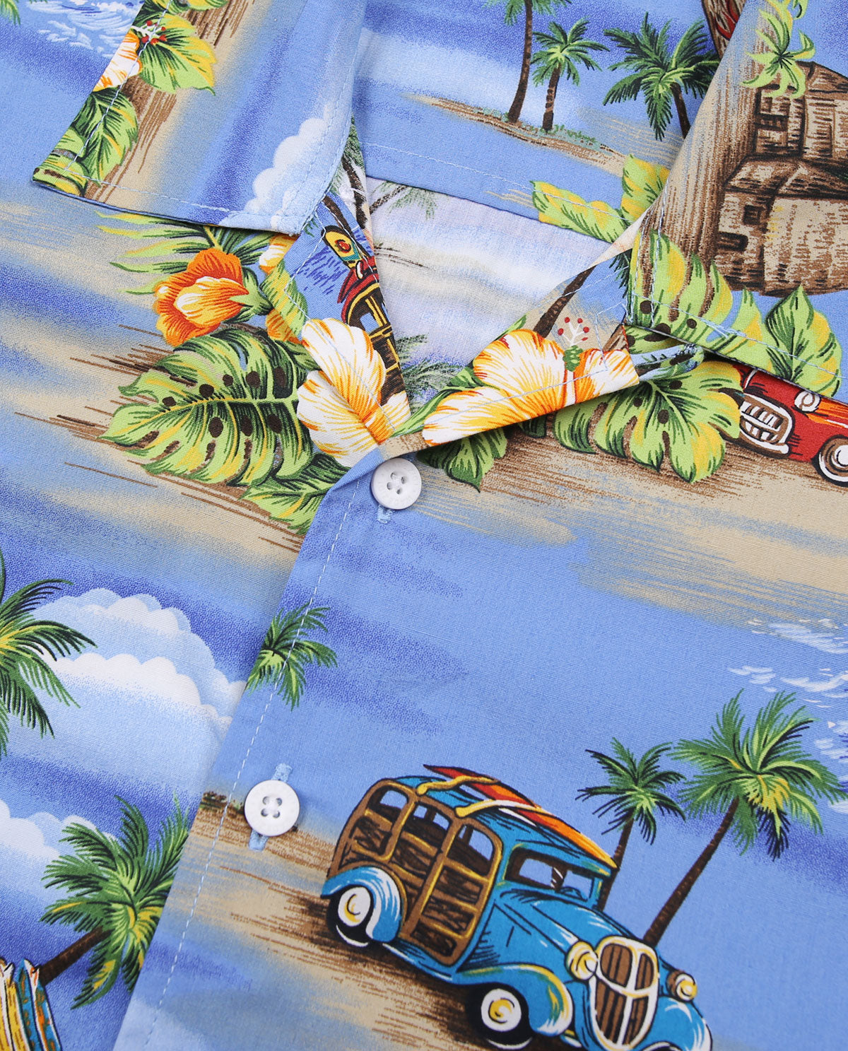 WADEZIG! SHIRT - VAN BLUE SHIRT