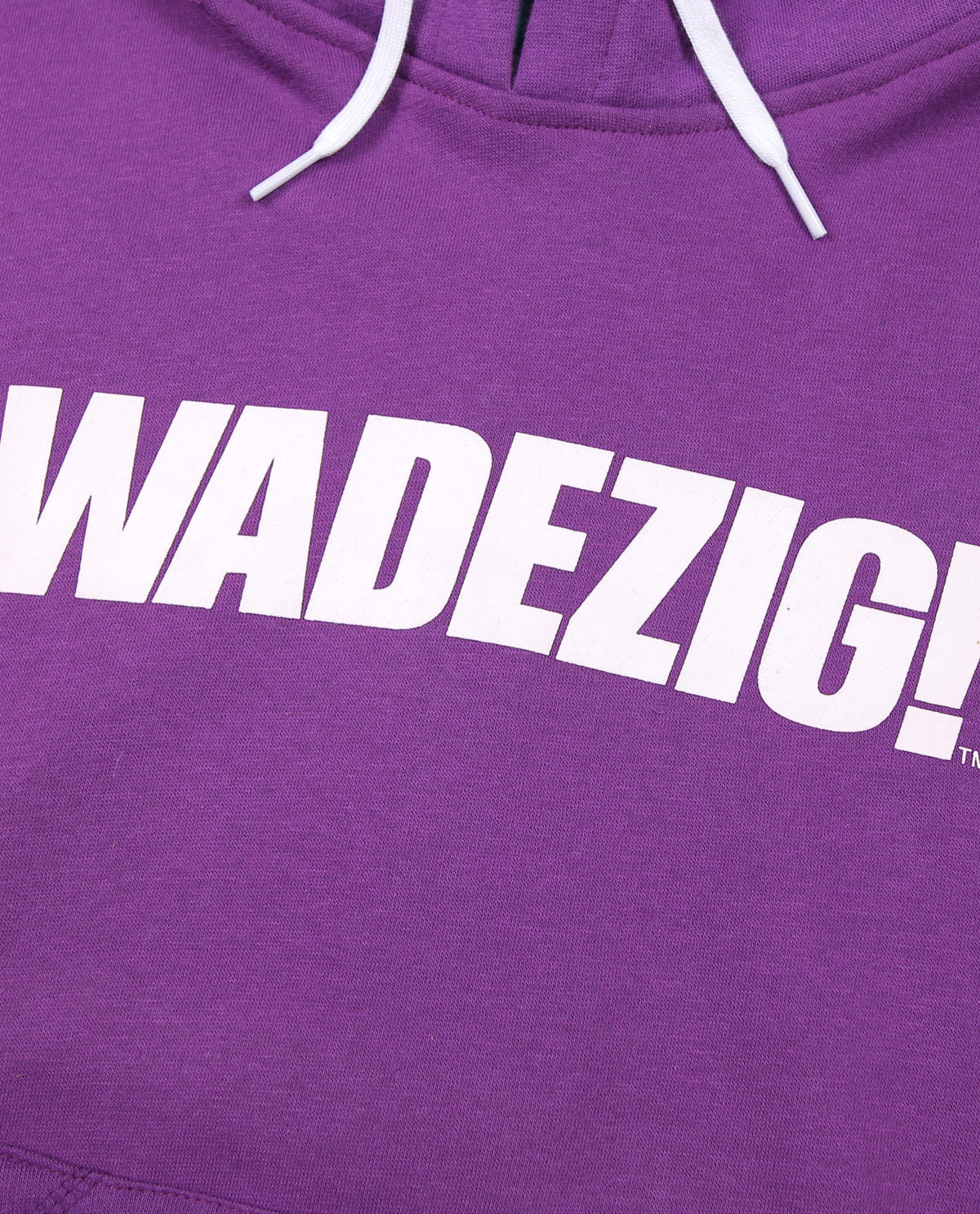 WADEZIG! SWEATER - WADEZIG! FONT HOODIE PURPLE