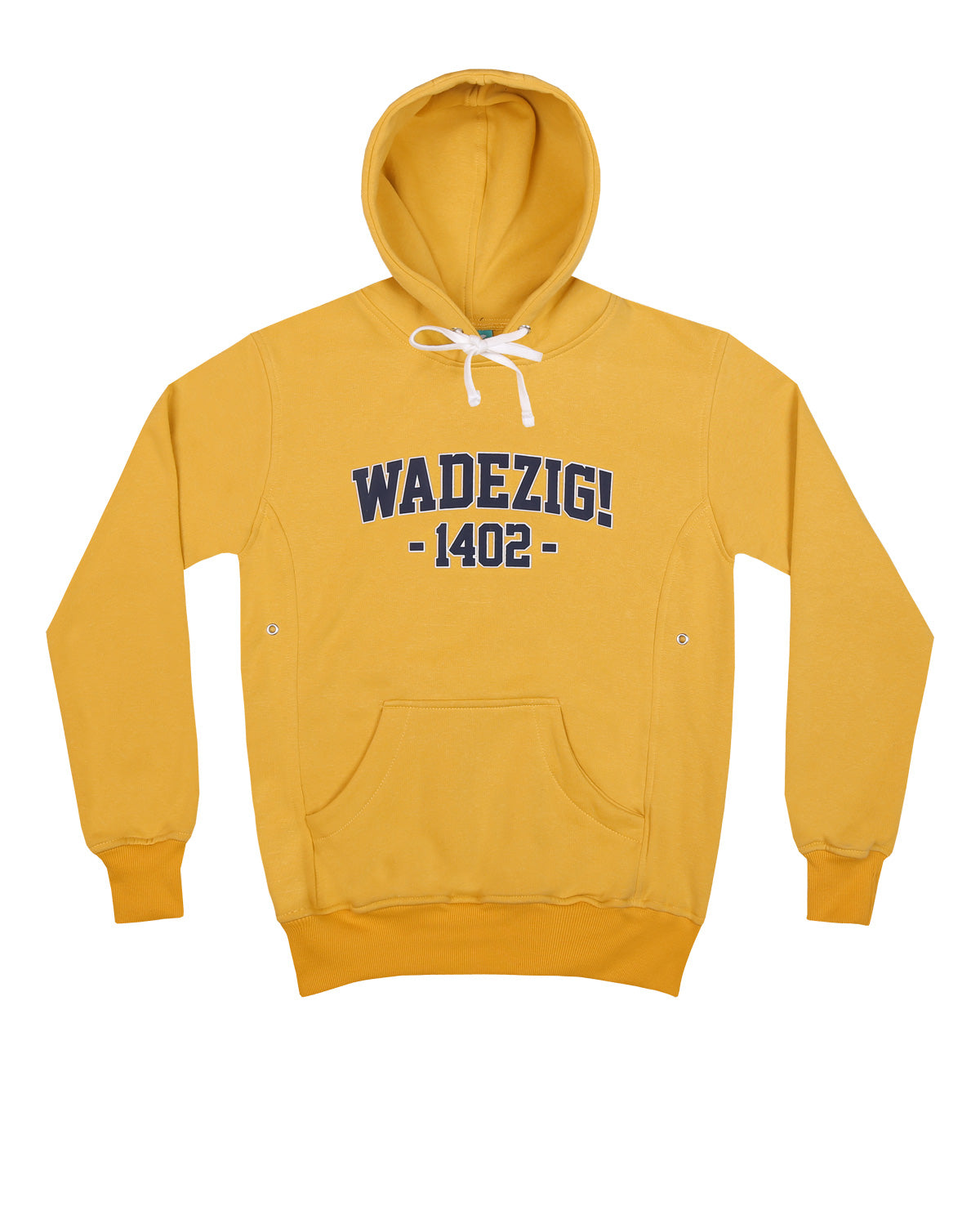 WADEZIG! SWEATER - CLASS OF 1402 HOODIE YELLOW