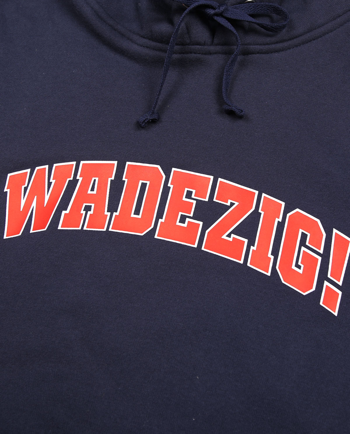 WADEZIG! SWEATER - DIPLOMA HOODIE NAVY